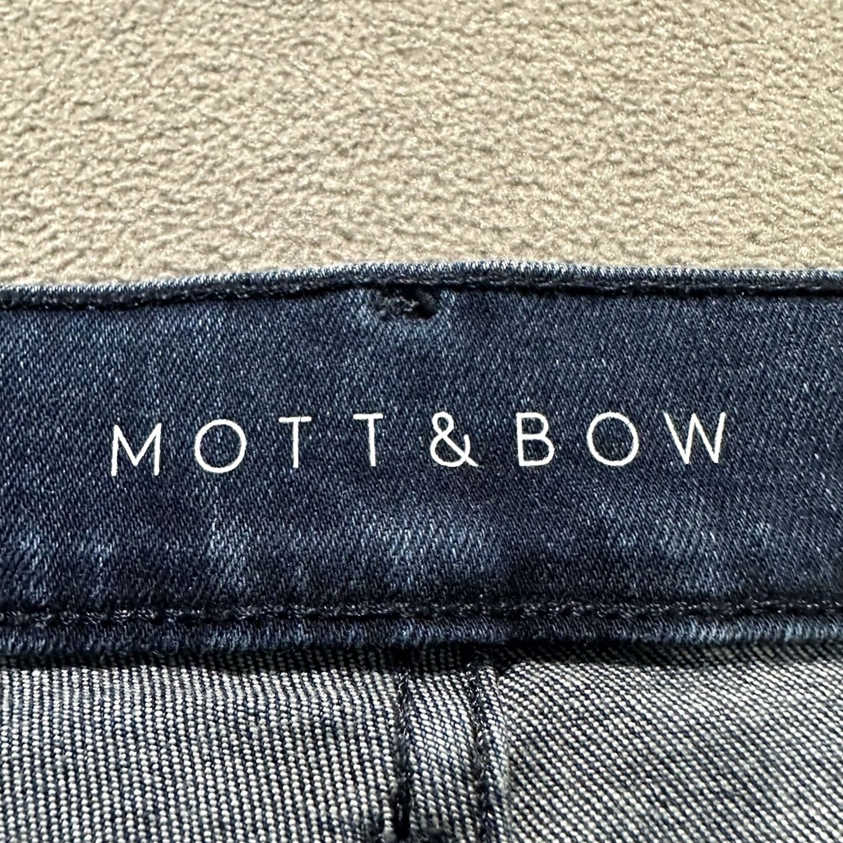 Mott & Bow Mott & Bow Jeans Men Slim 31x29 Blue Denim Mid Rise Skinny Fit Stretch GUC Size US 31 - 7 Thumbnail