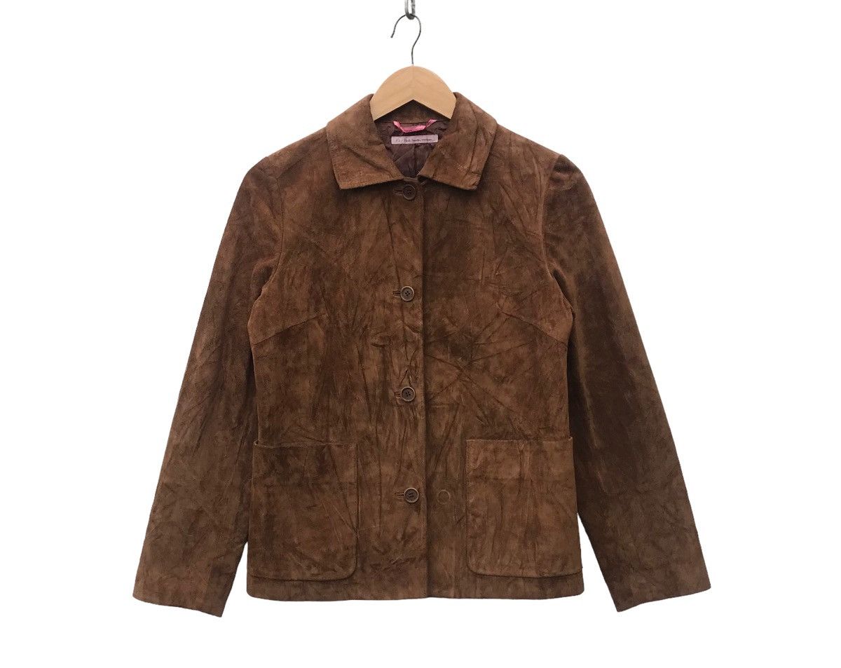 Paul Smith Paul Smith Women Leather Jacket Cowhide Jacket Size M / US 6-8 / IT 42-44 - 1 Thumbnail