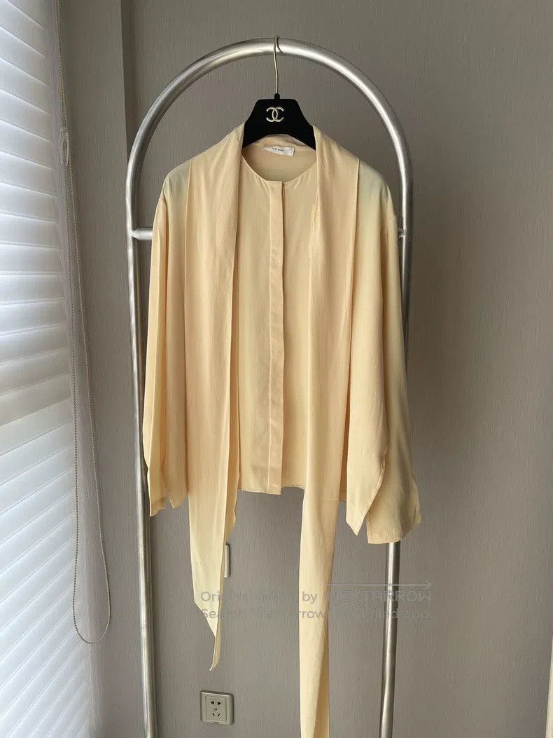 The Row The Row Yellow Ribbon Shirt Size S / US 4 / IT 40 - 2 Thumbnail