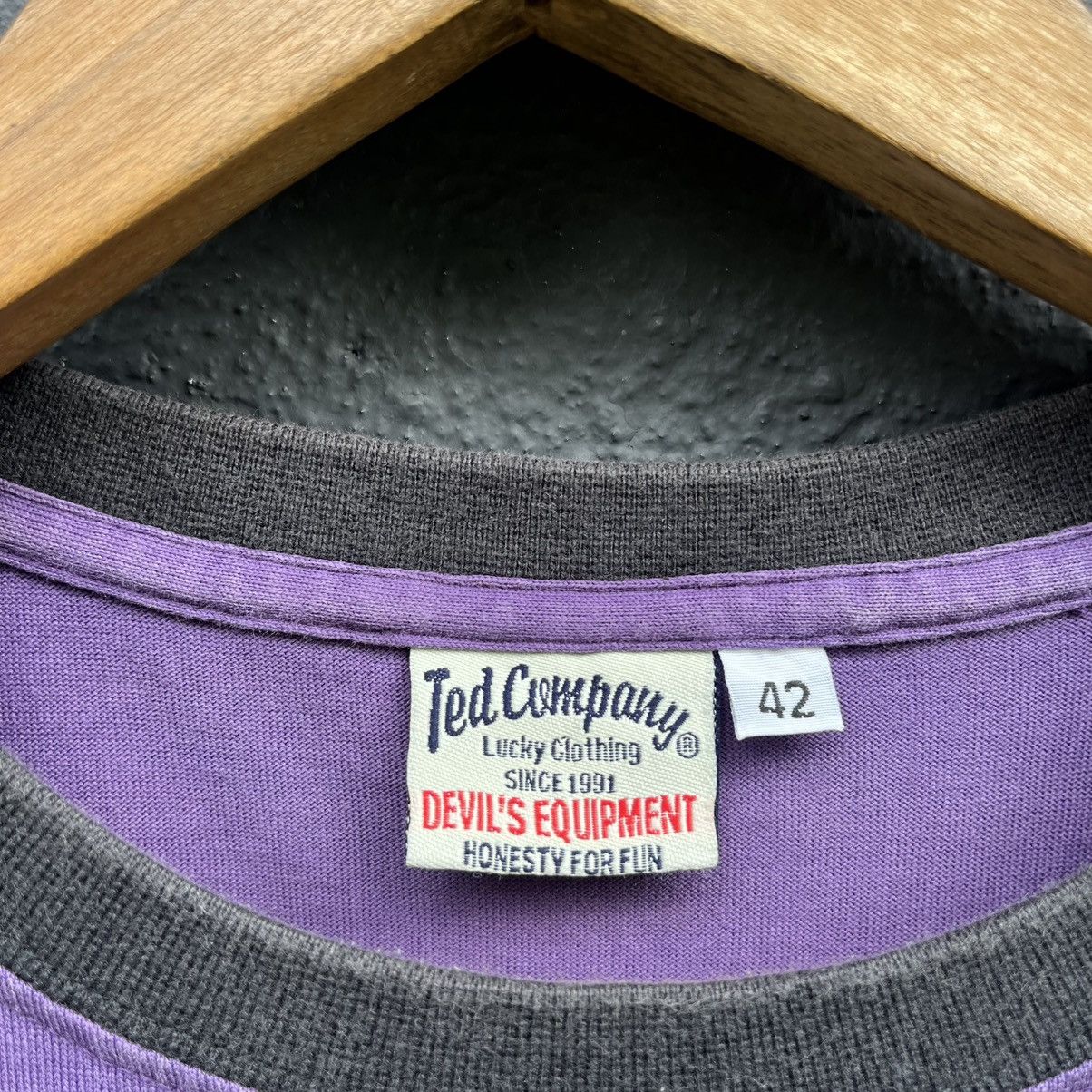 Tedman Thrashed Faded Vintage Tedman Japanese Brand Tee Size US L / EU 52-54 / 3 - 7 Thumbnail