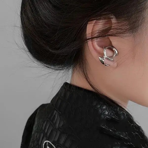Japanese Brand × Vintage Irregular Liquid Earrings Size ONE SIZE - 4 Thumbnail