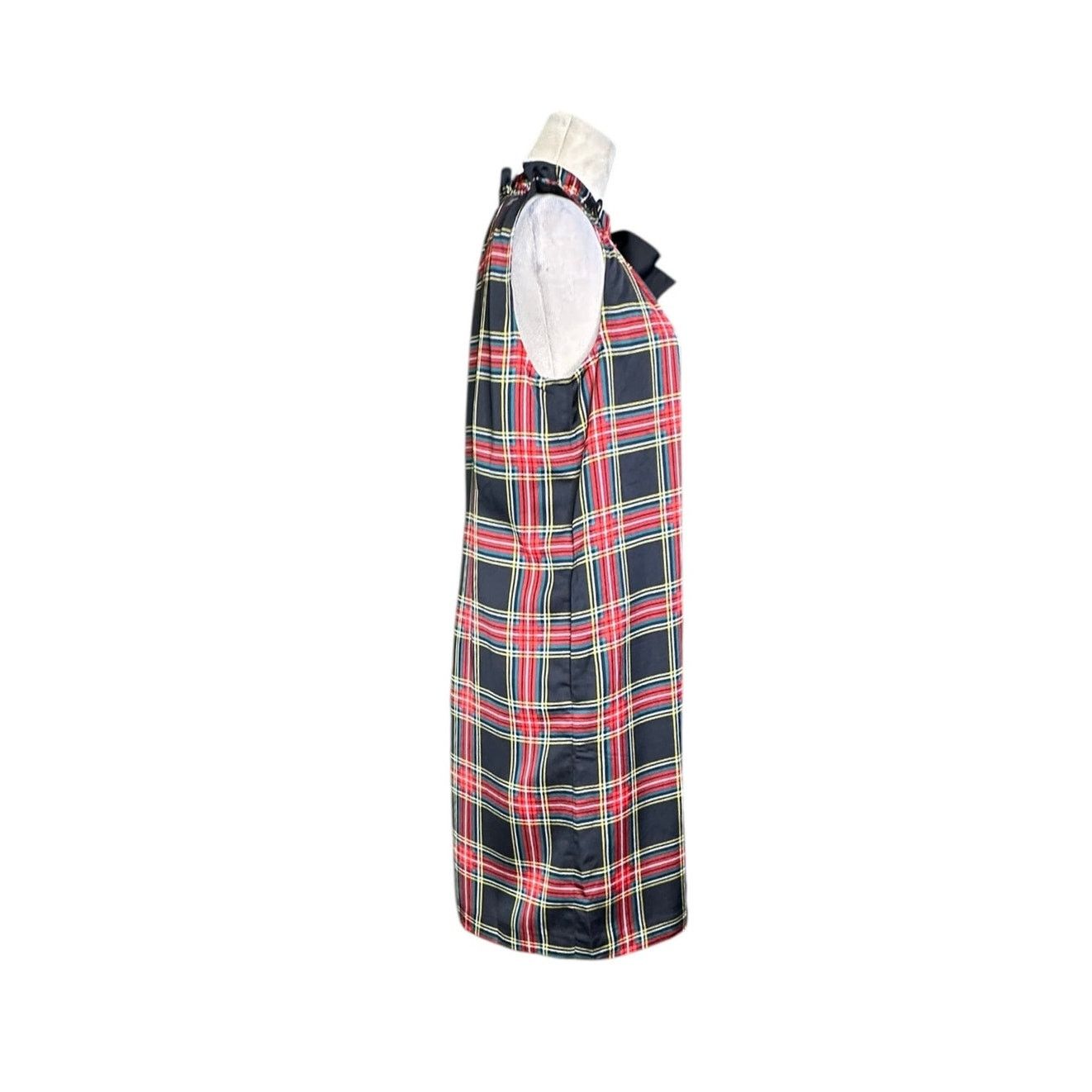 J.Crew J.CREW red green sleeveless shift mini dress size 6 Size M / US 6-8 / IT 42-44 - 9 Thumbnail