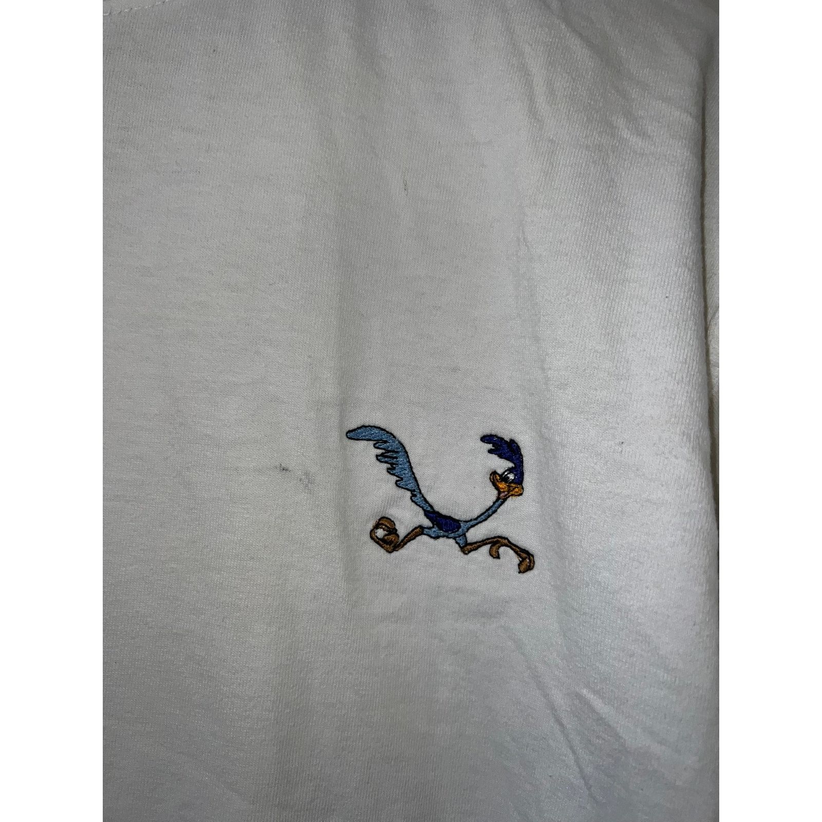 Gildan Vintage Looney Tunes Shirt Road Runner Roadrunner 90s Large Size US L / EU 52-54 / 3 - 3 Thumbnail