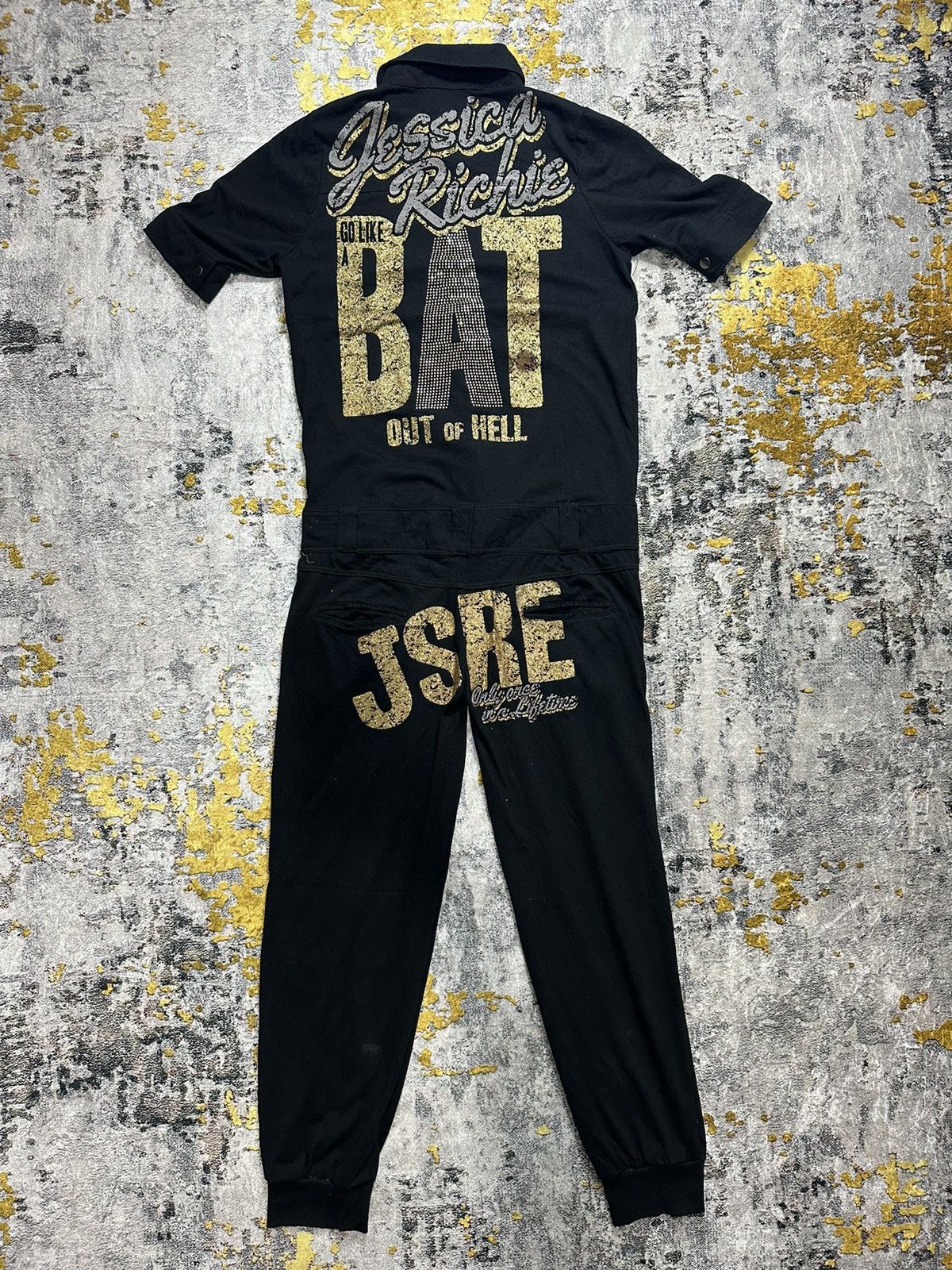 14th Addiction VINTAGE Y2K OUT OF HELL OVERALL STREETWEAR LGB STYLE Size US L / EU 52-54 / 3 - 2 Thumbnail
