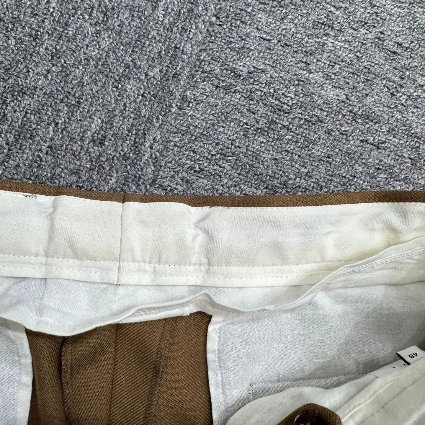 Gucci Gucci Brown Wool Chinos 48 Size US 32 / EU 48 - 4 Thumbnail