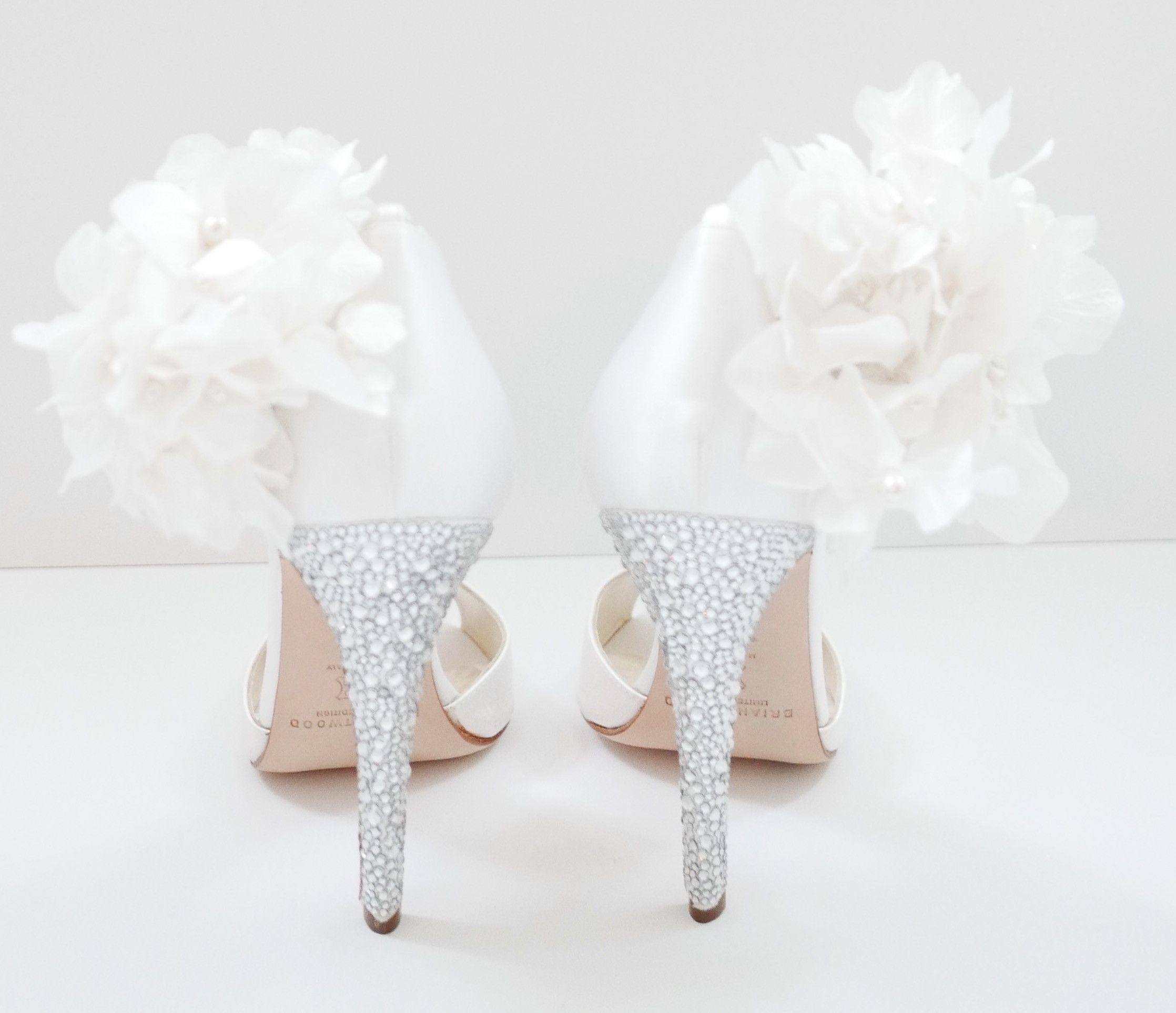 Brian Atwood Brian Atwood Corsage Crystal Heels Wedding Bridal Shoes Size US 8.5 / IT 38.5 - 6 Thumbnail