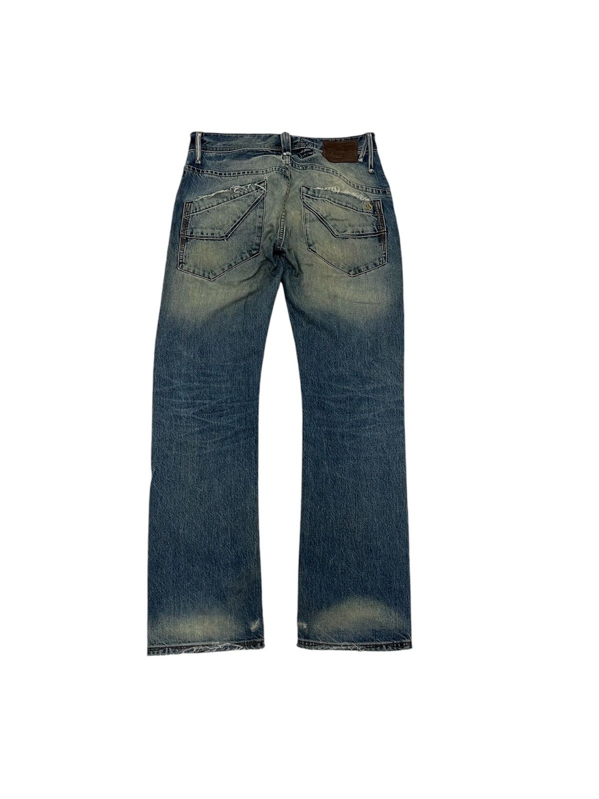 Selvedge Jeans Volcom Contra Jean White Oak Cone Denim