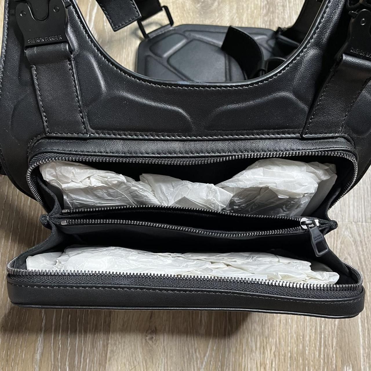 Designer sheron barber leather biker chest rig Size ONE SIZE - 5 Thumbnail