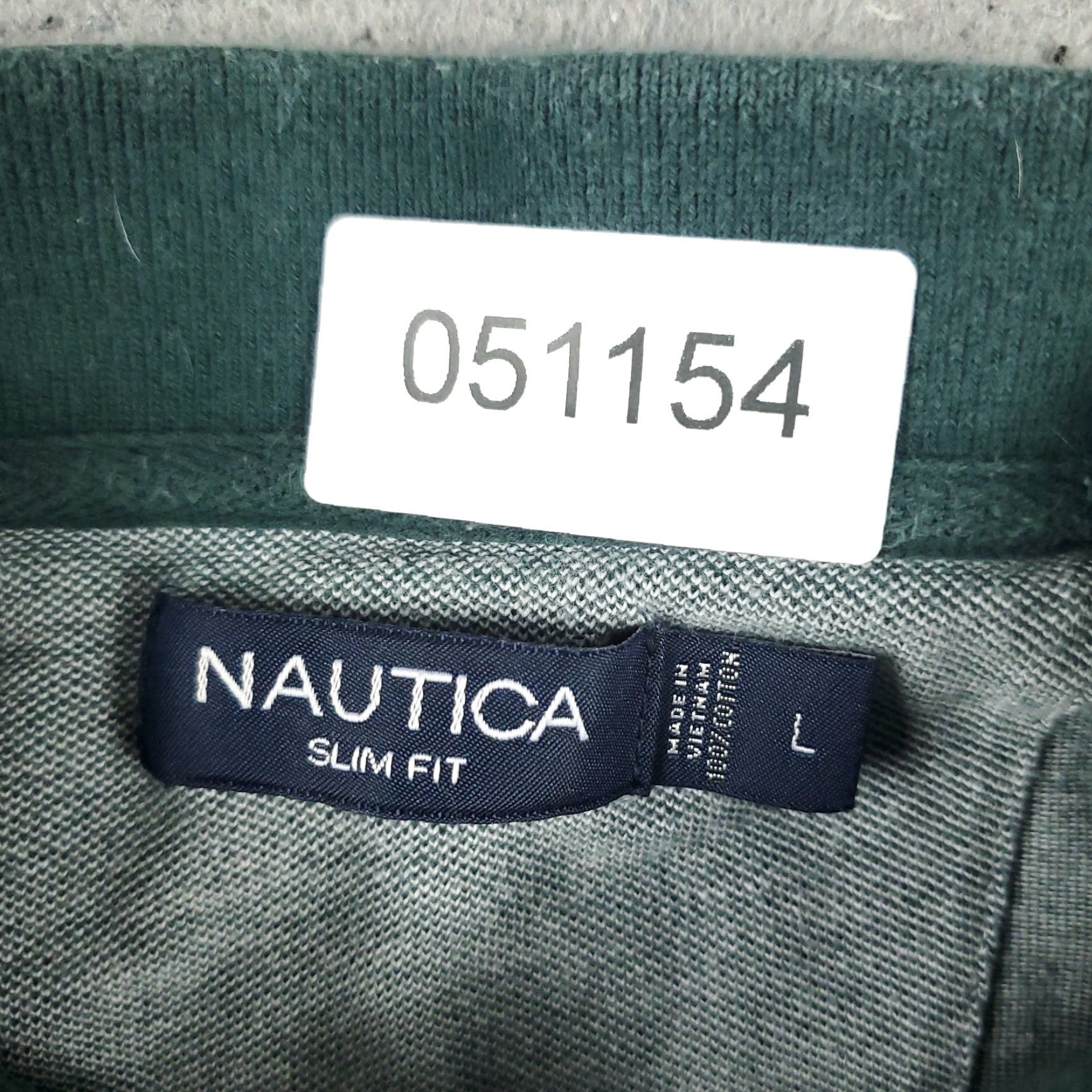 Nautica Nautica Polo Shirt Adult Large Green Casual Short Sleeve Mens Size US L / EU 52-54 / 3 - 6 Thumbnail
