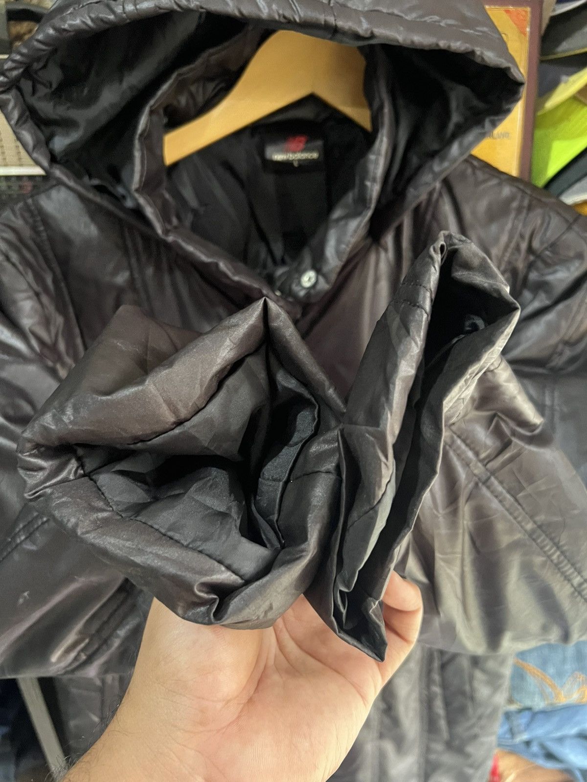 New Balance 🔥New Balance Long Puffer Jacket Hoodie Size US S / EU 44-46 / 1 - 9 Thumbnail