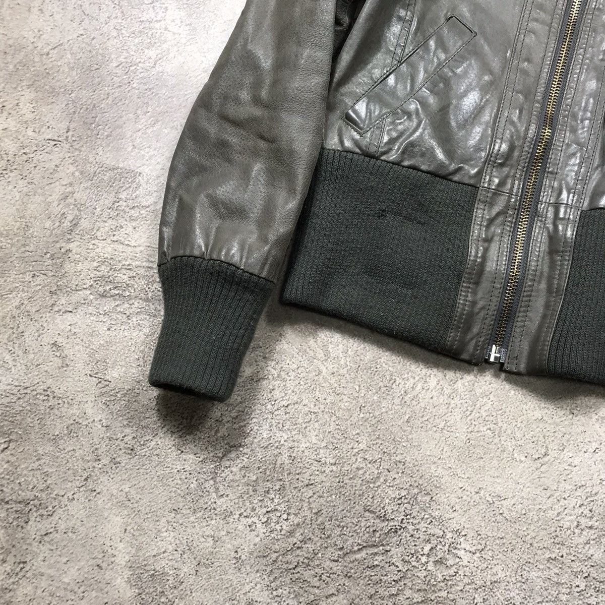 Vintage Vintage Y2K Faded Bomber Jacket Streetwear Grunge Relaxed M Size M / US 6-8 / IT 42-44 - 4 Thumbnail