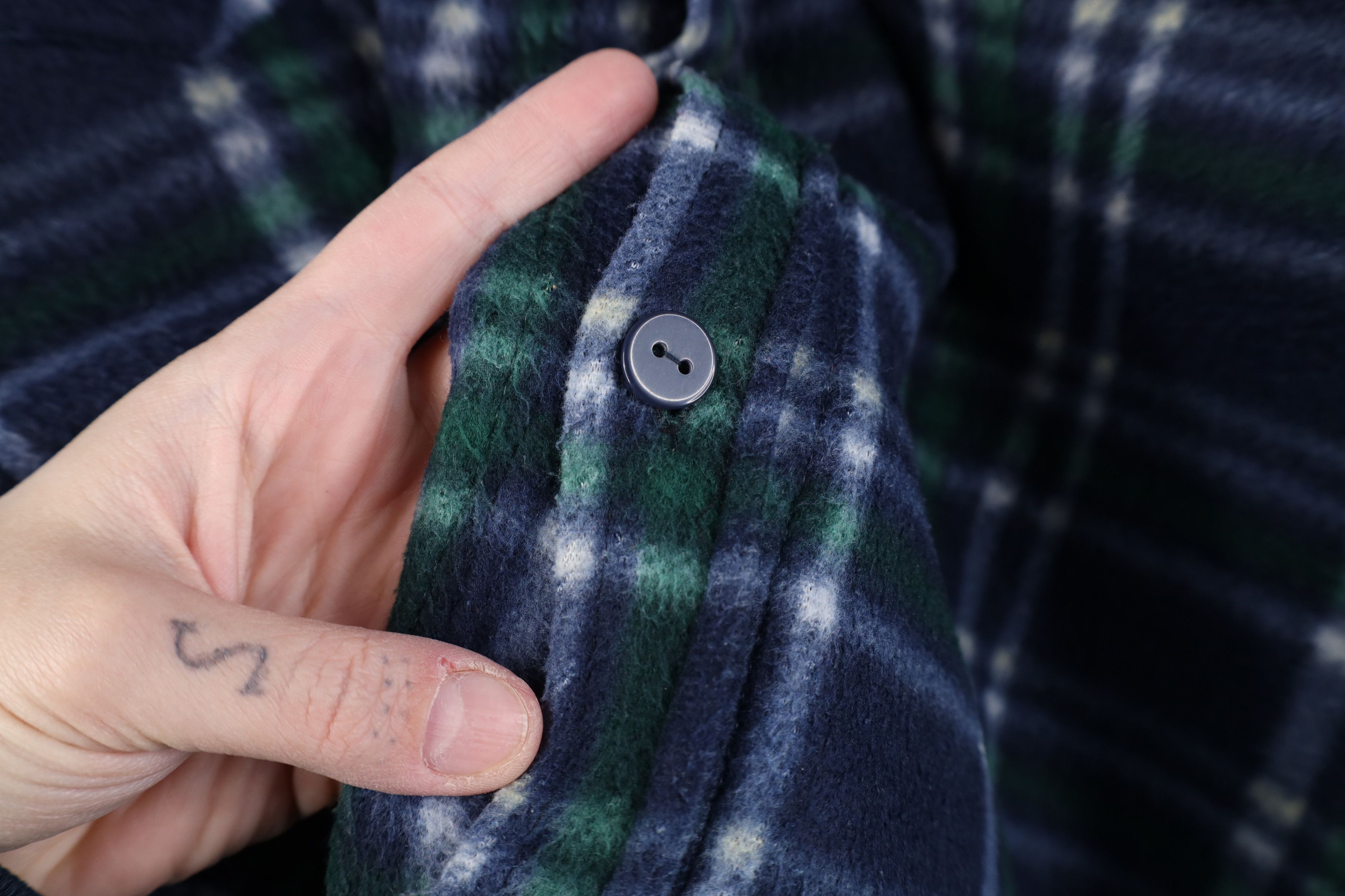 Vintage Vintage 90s Y2K Streetwear Button Shirt Jacket Jac Shirt Size US XL / EU 56 / 4 - 10 Thumbnail