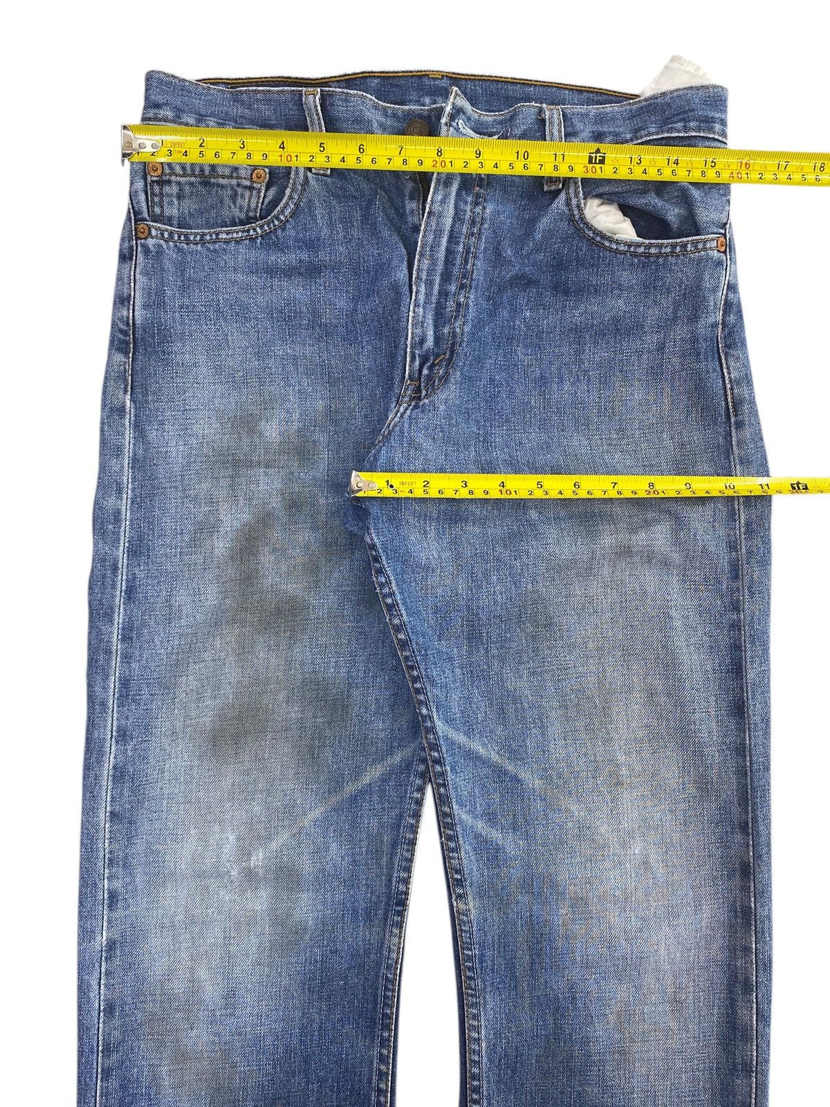 Levi's Levi’s 505 Dirty Faded Wash Style Loose Jeans Size US 31 - 5 Thumbnail