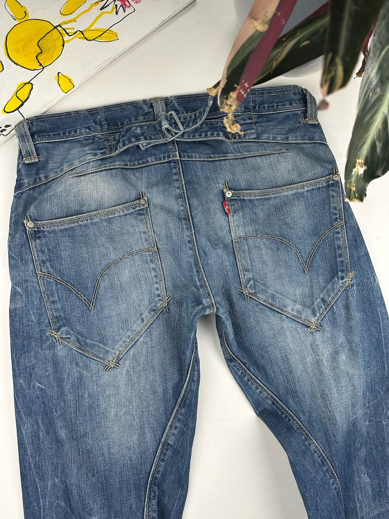 Levi's Vintage Levis Engineered Twisted Jeans Tag W32 Size US 32 / EU 48 - 6 Thumbnail