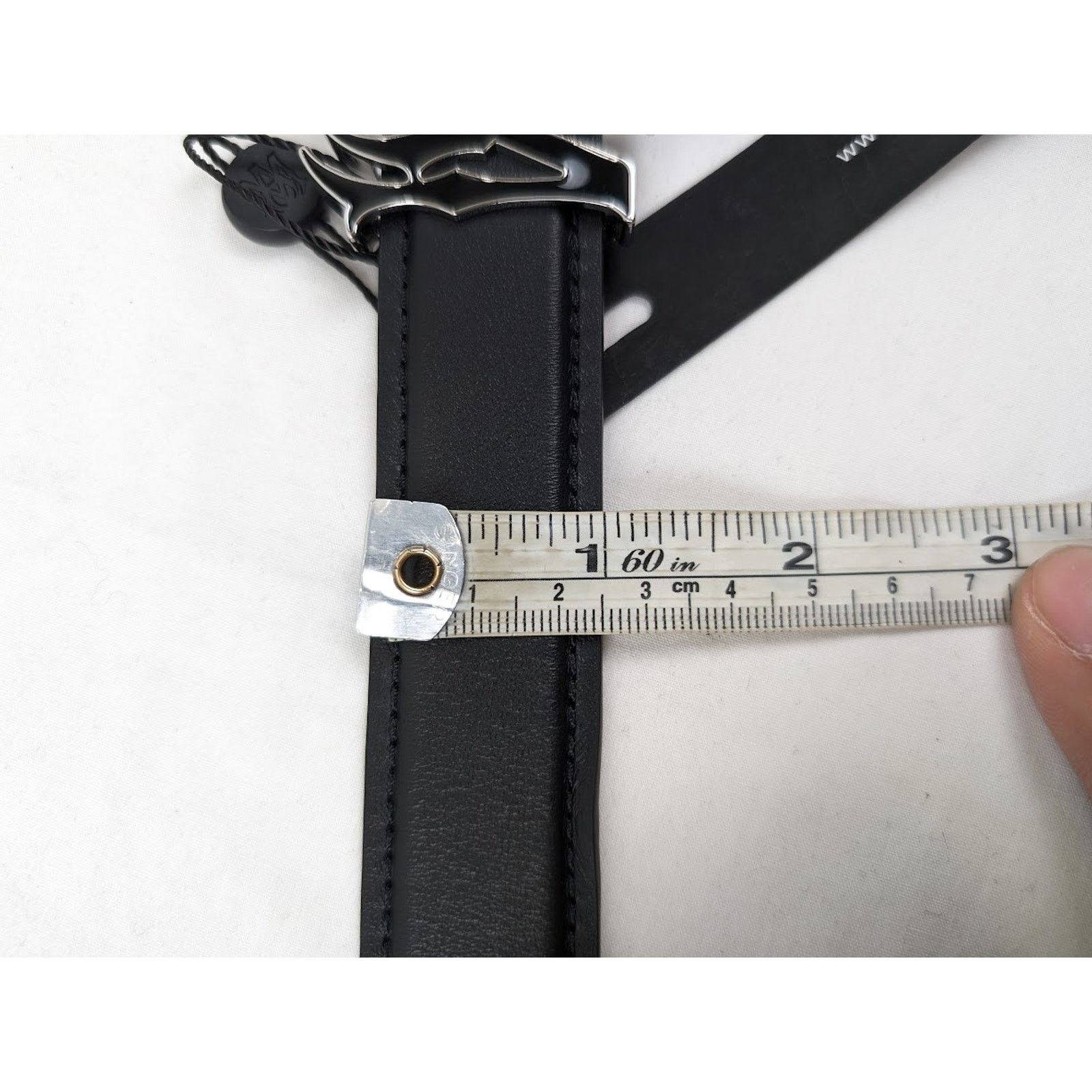 Amiri o1rshd1 Size: 85 / MA Belt in Black Size 34 - 8 Thumbnail