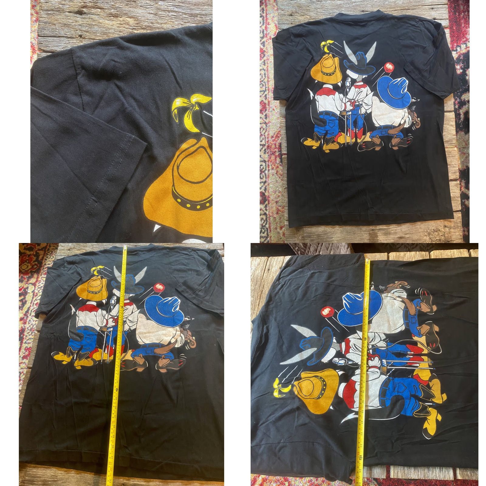 Vintage VINTAGE Warner Brothers Bugs Bunny Taz Sylvester Cat Shirt XL Men NOS Size US XL / EU 56 / 4 - 8 Thumbnail