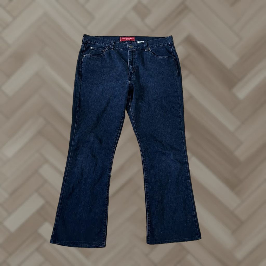 Levi's Levis 515 Womens Nouveau Blue Boot Cut Mid Rise Jeans sz 14 M Size 36" / US 14 / IT 50 - 1 Thumbnail