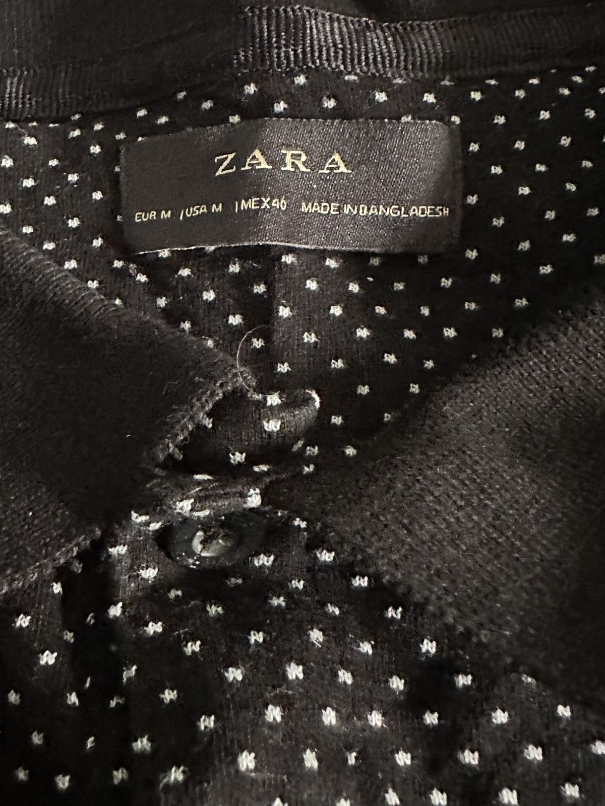 Zara Zara polka polo Size US M / EU 48-50 / 2 - 2 Thumbnail