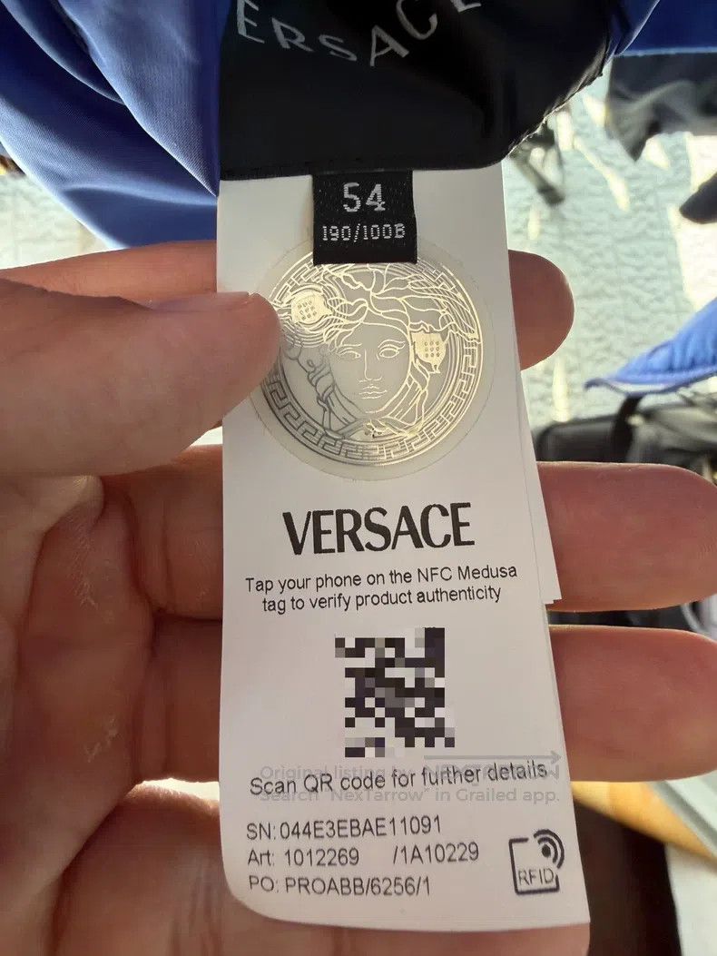 Versace Versace Men wear jackets on both sides Size US XXL / EU 58 / 5 - 4 Thumbnail
