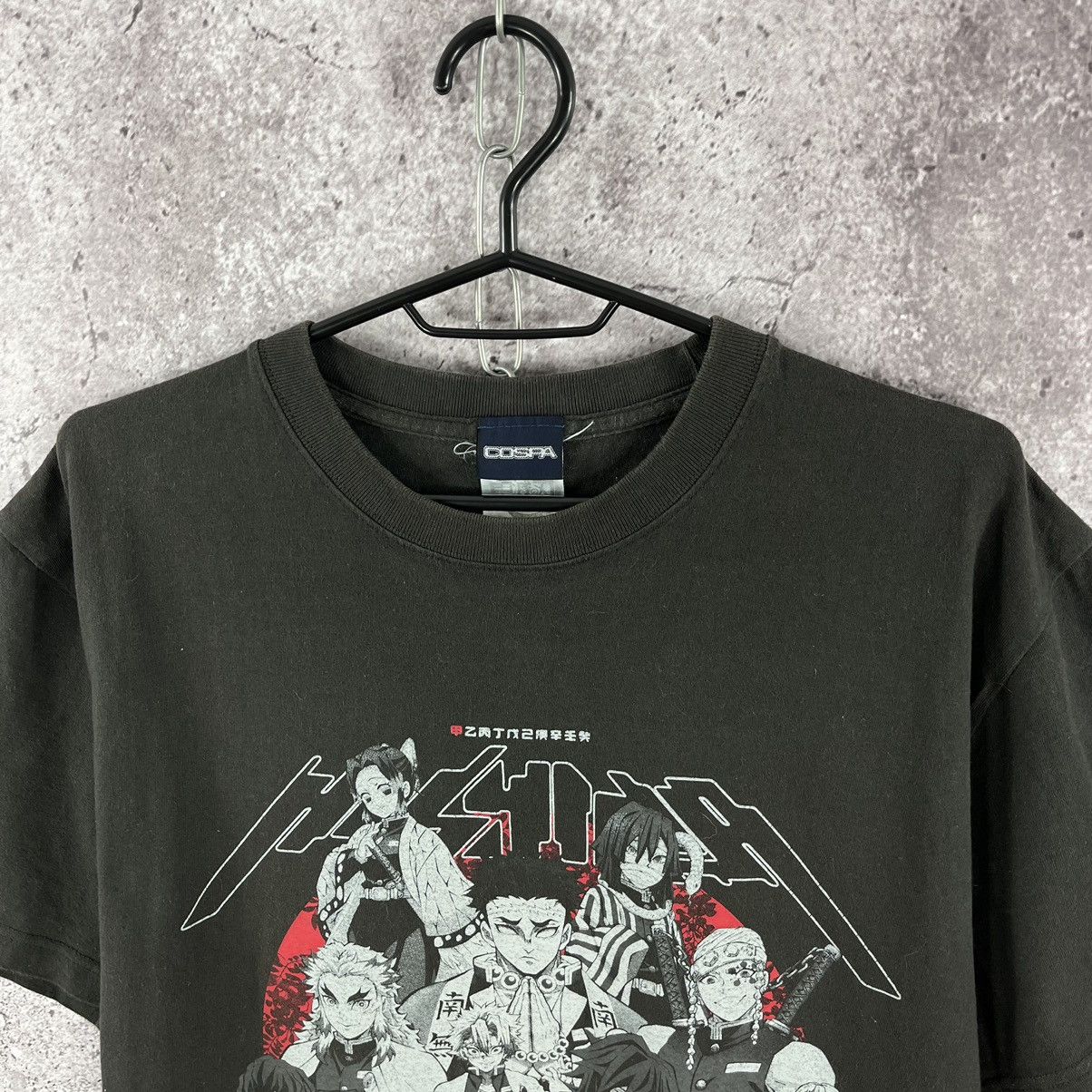 Anime Vintage Demon Slayer Anime T-Shirt Big Logo Rare Size L Size US L / EU 52-54 / 3 - 2 Thumbnail