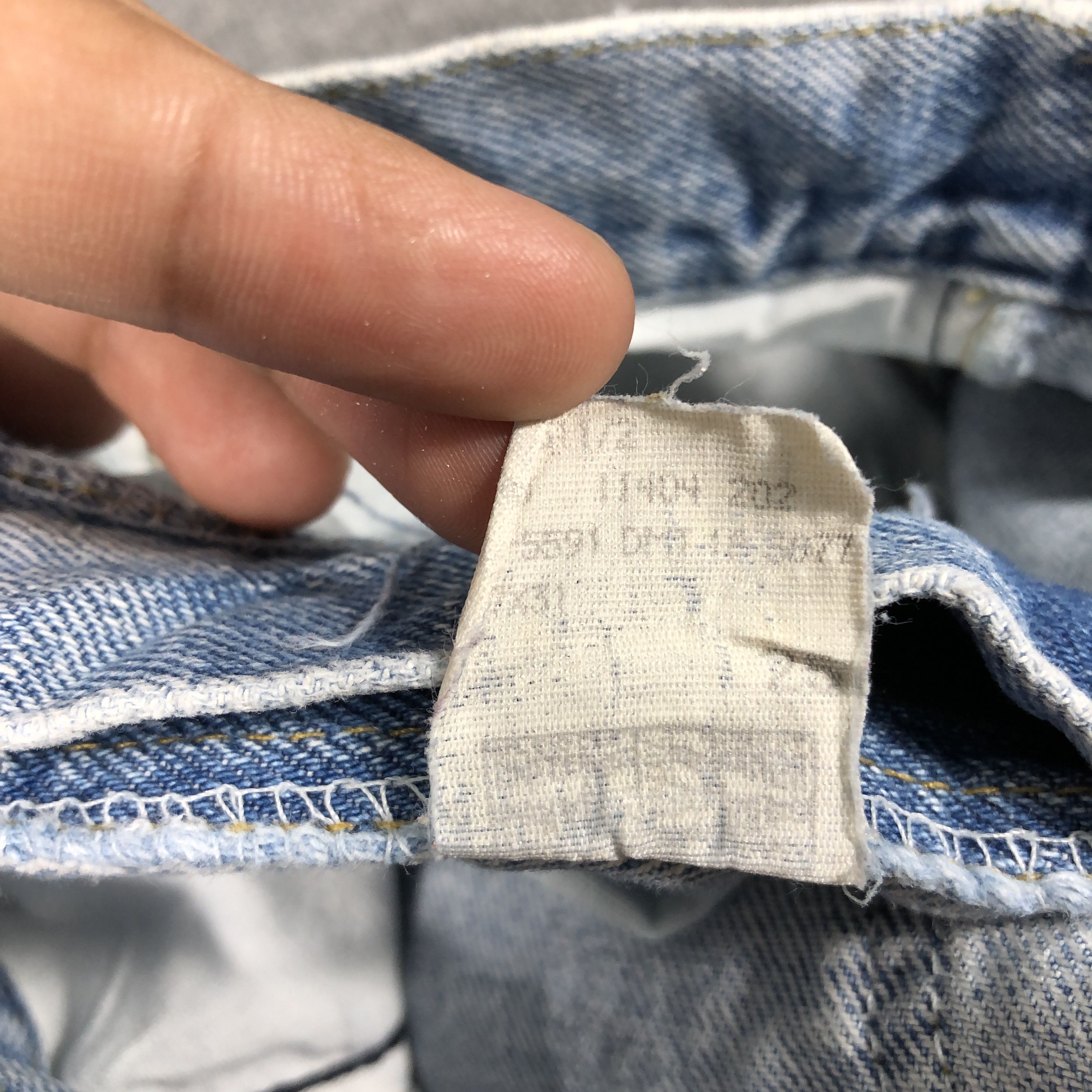 Lee × Vintage Womens 90s Vintage Lee Jeans Light Blue Wash L886W Size 27" / US 4 / IT 40 - 12 Thumbnail