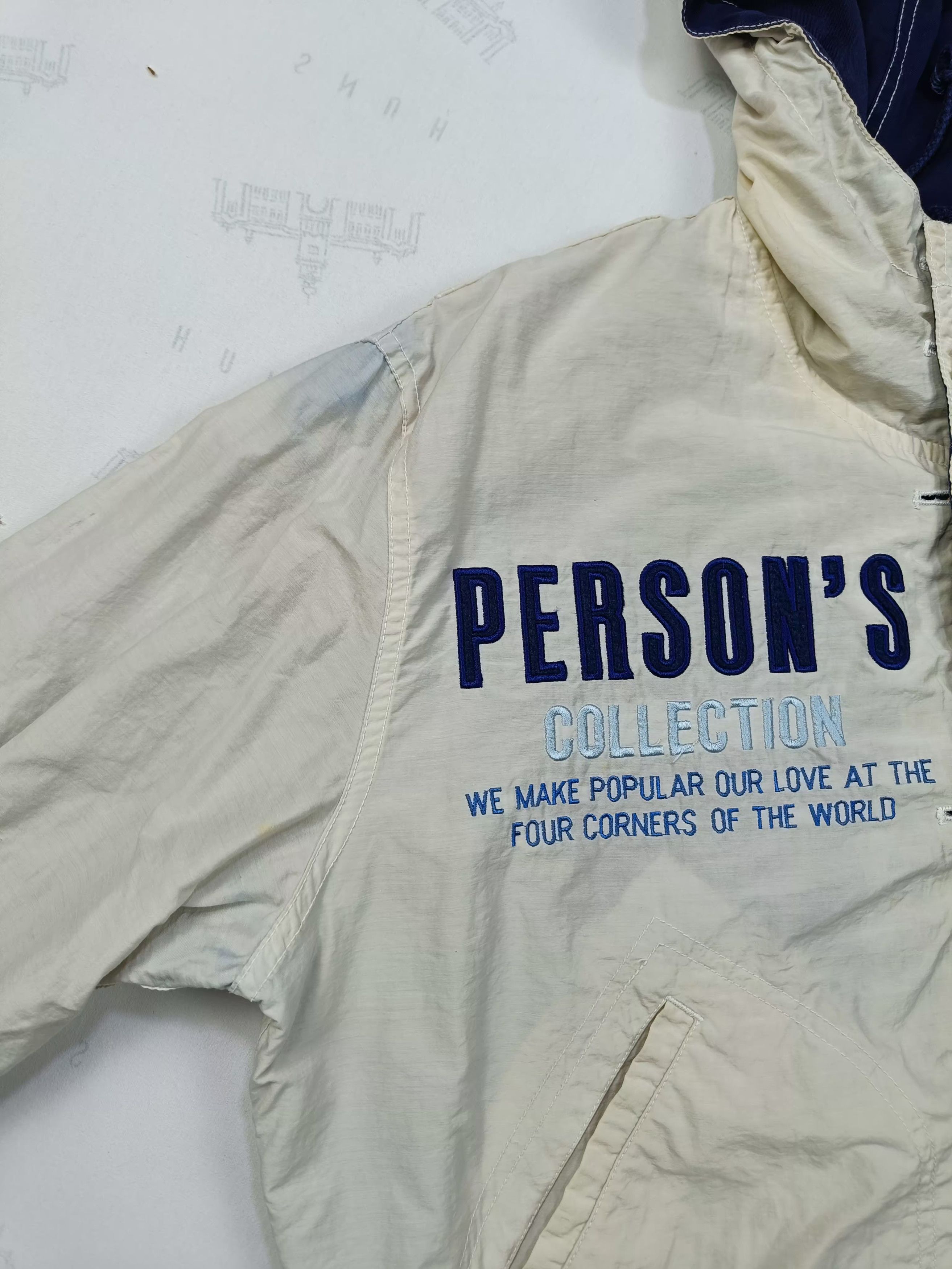 PERSON'S PERSON'S COLLECTION REVERSIBLE SPELL OUT JACKET Size US L / EU 52-54 / 3 - 8 Thumbnail