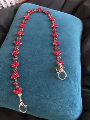 Jewelry Hirasawa x Ruuko Red Gem Pant Chain Size ONE SIZE - 3 Thumbnail