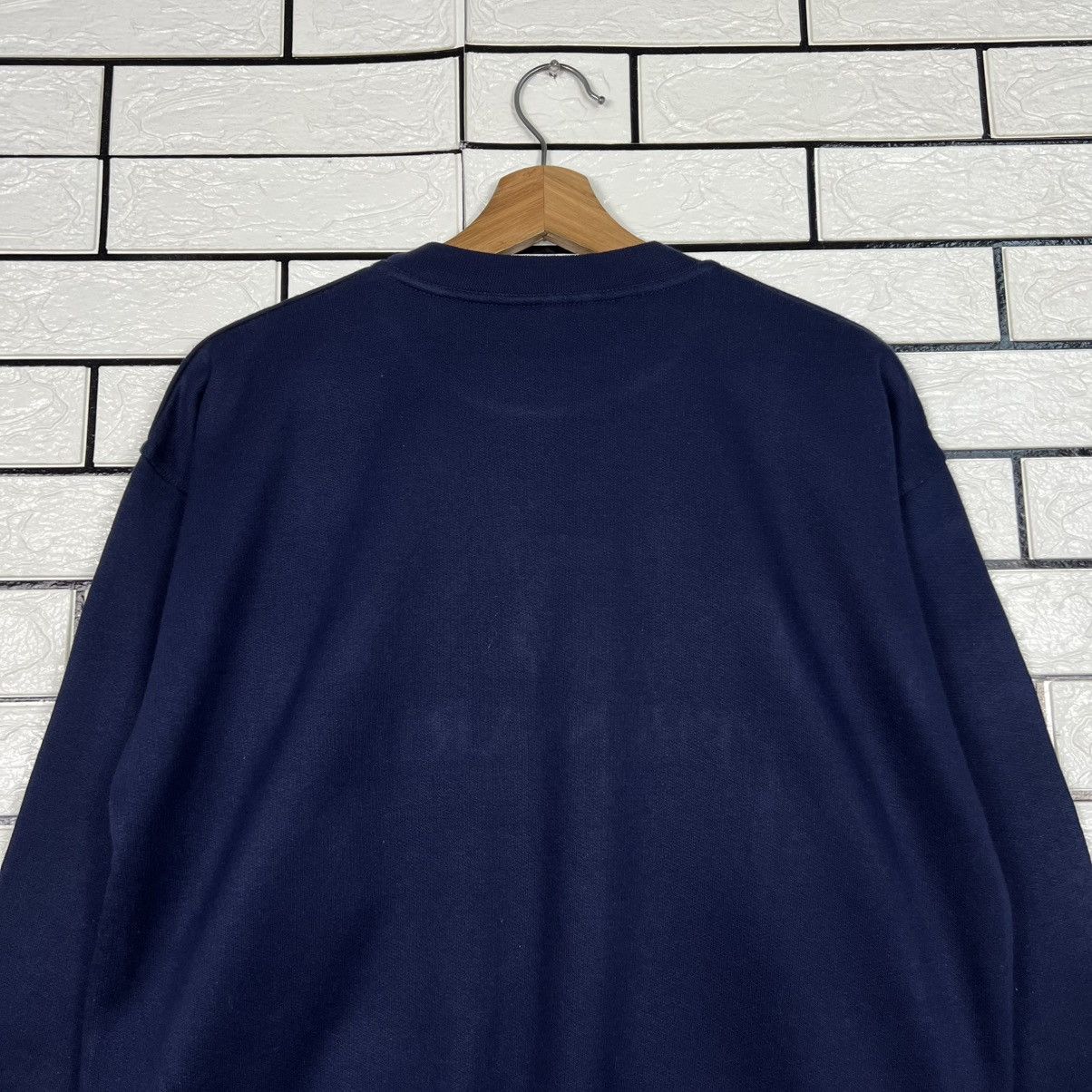 Trussardi Vintage TRUSSARDI Embroidered Big Logo Sweatshirt #3967-C181 Size US S / EU 44-46 / 1 - 12 Thumbnail