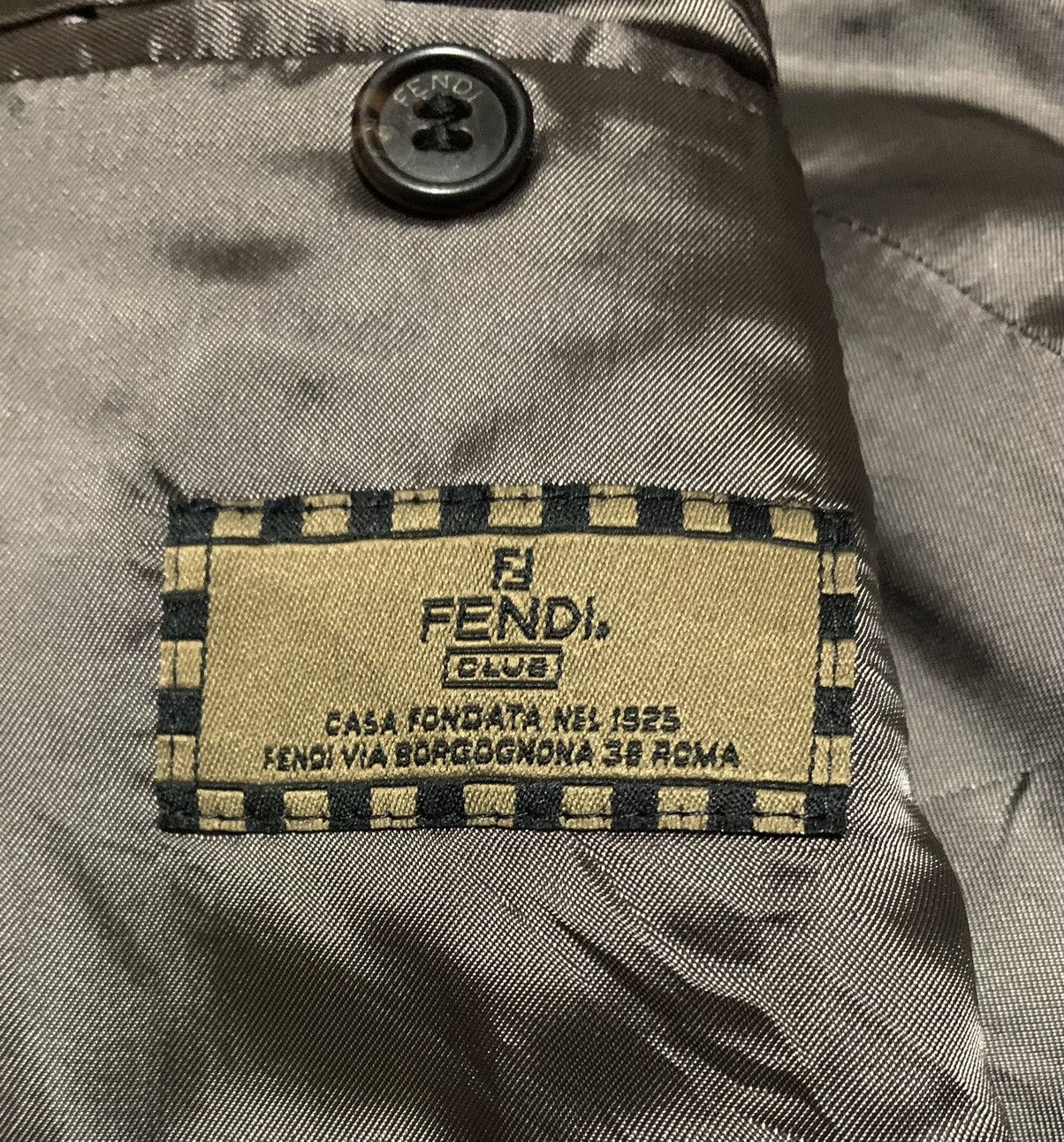 Fendi Fendi Wool Jacket Blazer Coat Size US M / EU 48-50 / 2 - 9 Thumbnail