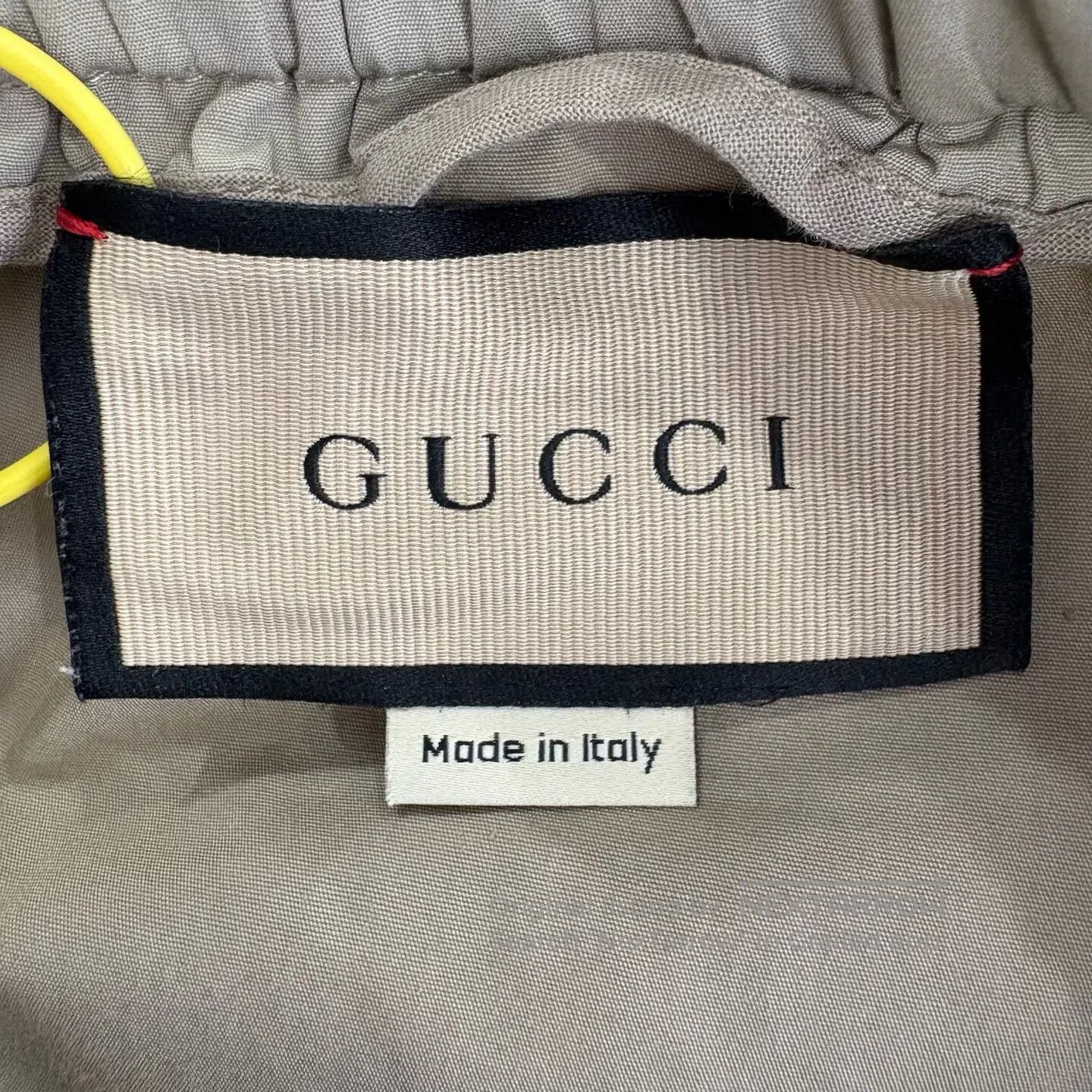 Gucci Guicci Khaki embroidered logo casual long pants Size US 32 / EU 48 - 3 Thumbnail