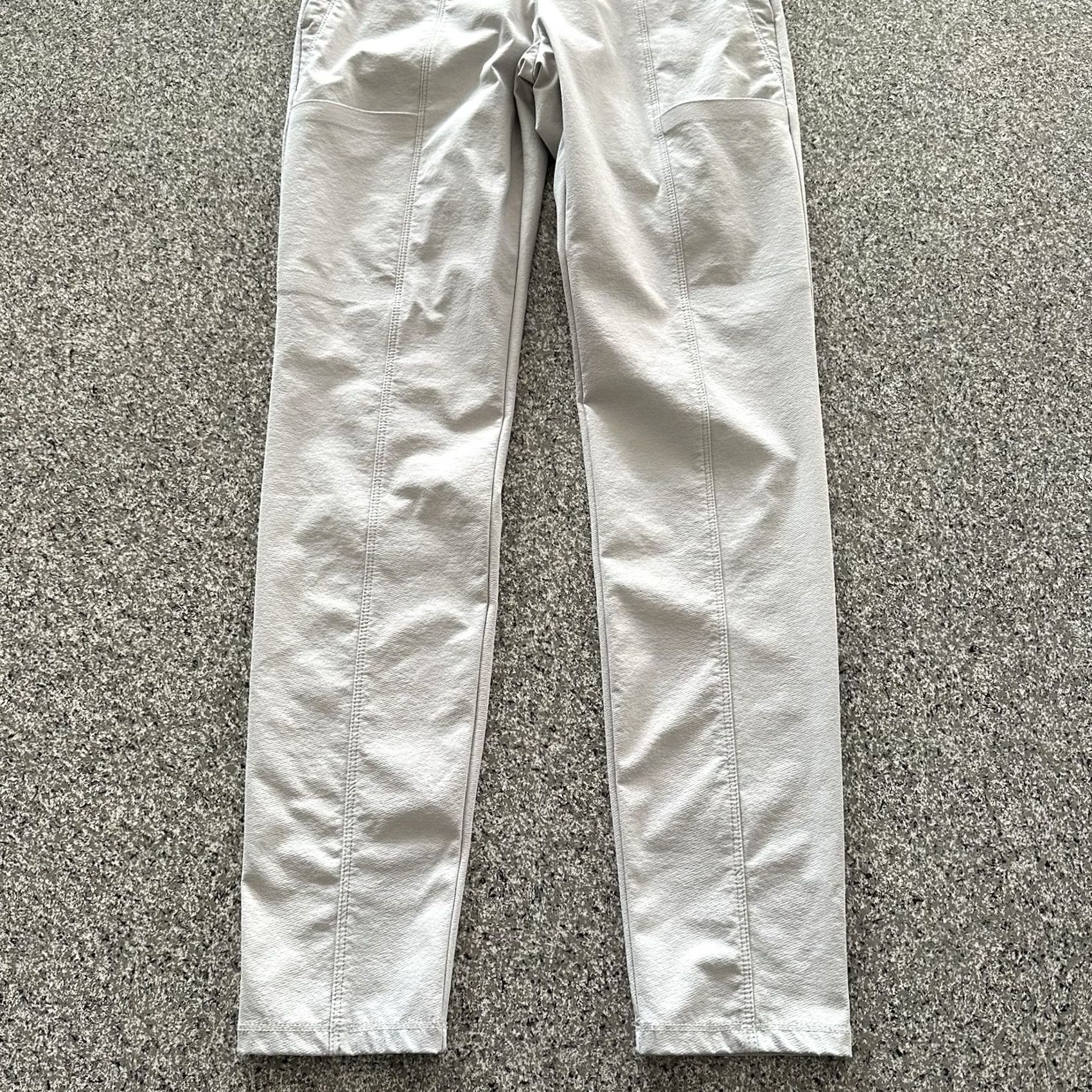 Athleta Athleta Beginner Wander Stash Skinny Pants Womens 29" Ivory Nylon Spandex 2 Inseam 29in Ankle Stretch Pants Size 29" - 4 Thumbnail