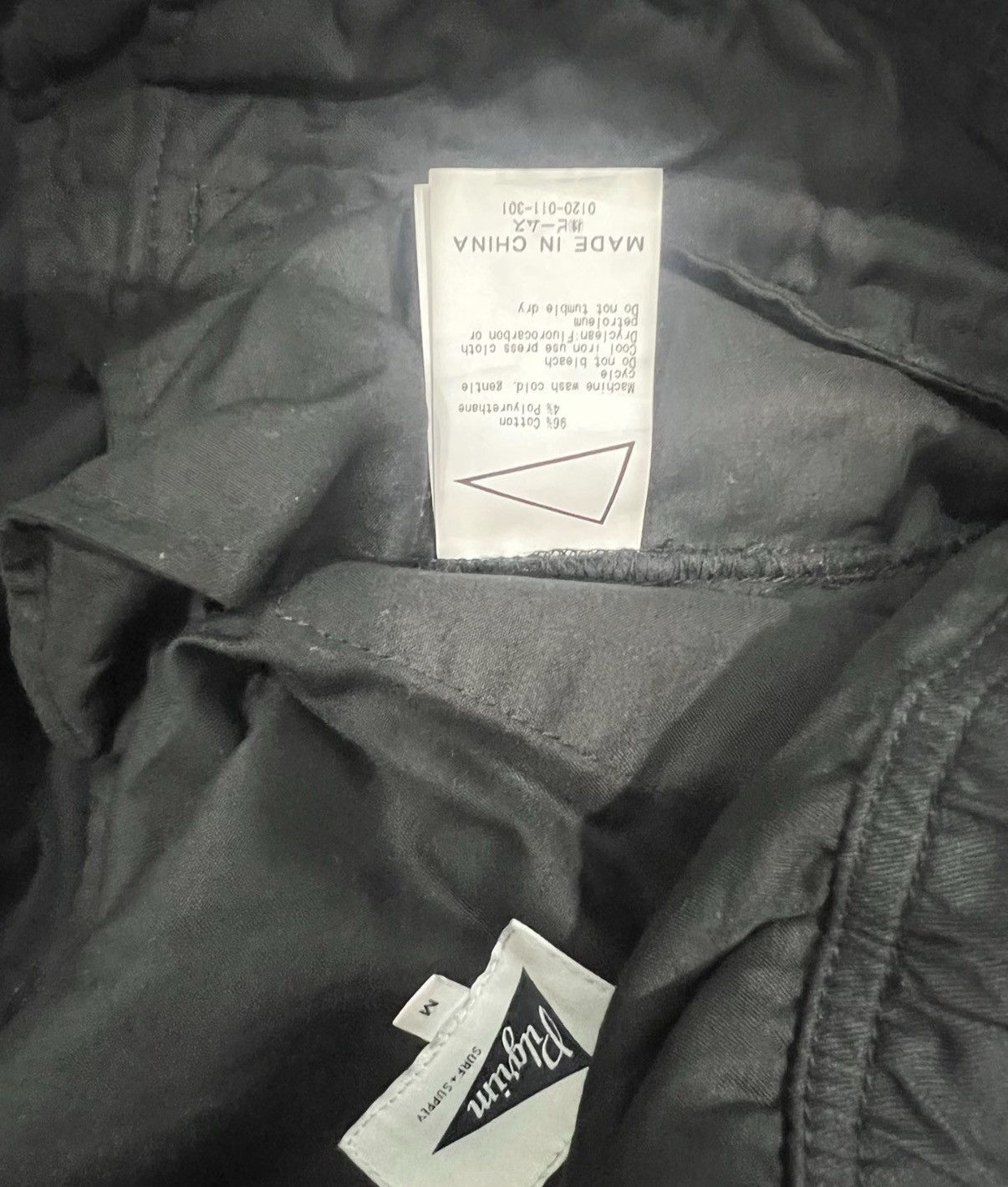 Pilgrim Surf + Supply Pilgrim Triangle Logo Tapered Cropped Pants J16 Size US 34 / EU 50 - 4 Thumbnail