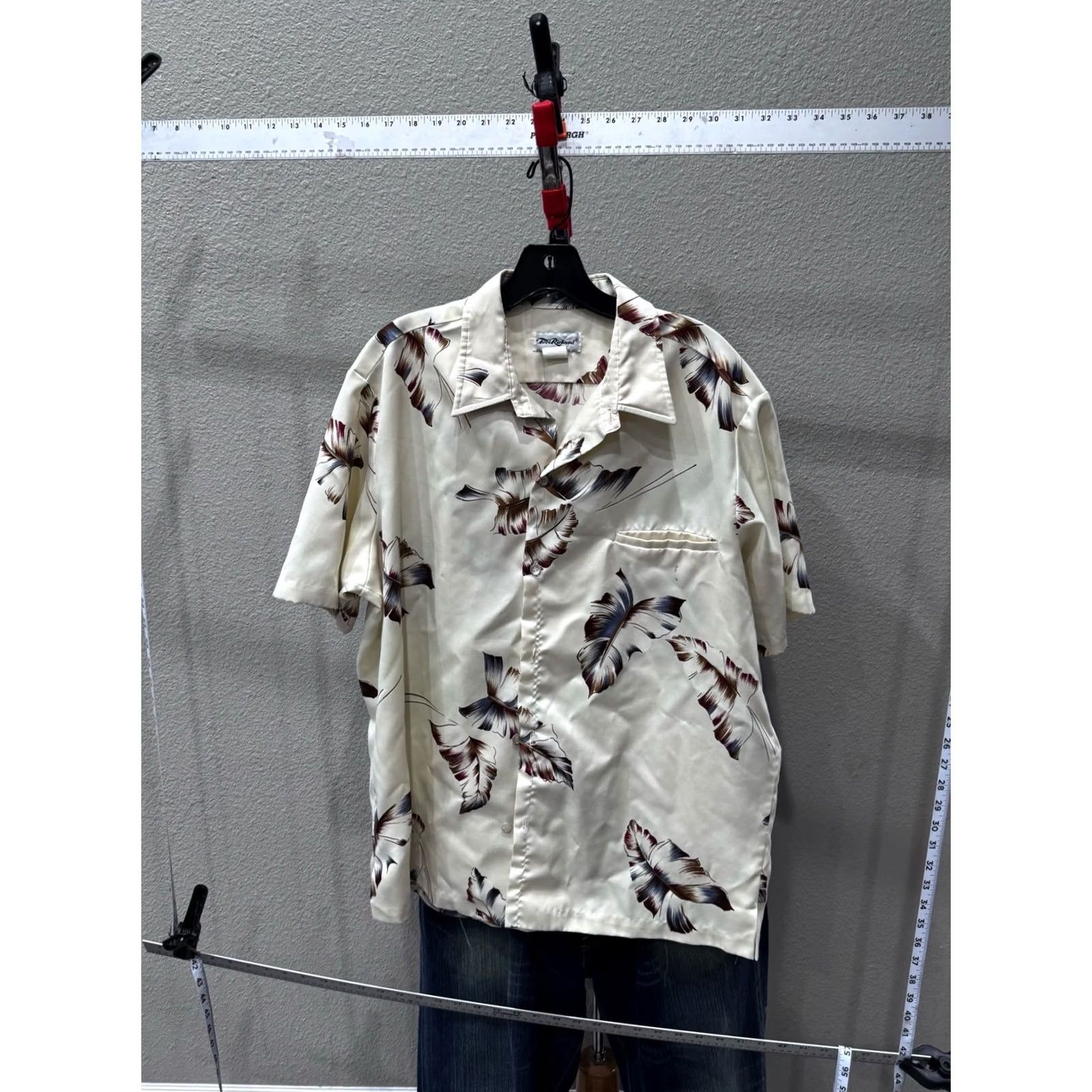 Tori Richard VTG Tori Richard Floral Poly Haweaiian SHORT SLEEVE BUTTON UP SHIRT Large Size US L / EU 52-54 / 3 - 3 Thumbnail