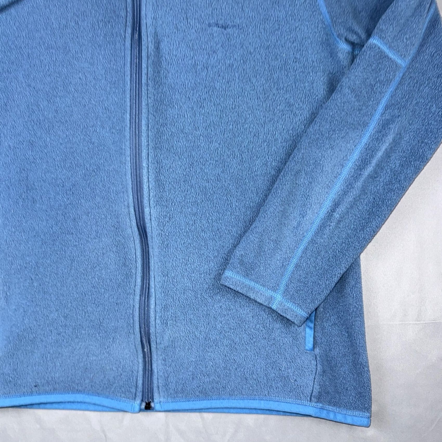 Patagonia Patagonia Jacket Womens Large Blue Full Zip Lightweight Fleece Outdoor Layer Size L / US 10 / IT 46 - 4 Thumbnail