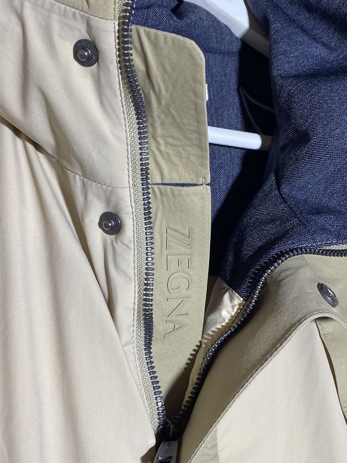 Ermenegildo Zegna Ermenegildo Zegna Men’s Down Puffer Parka Hooded Jacket Size US S / EU 44-46 / 1 - 14 Thumbnail