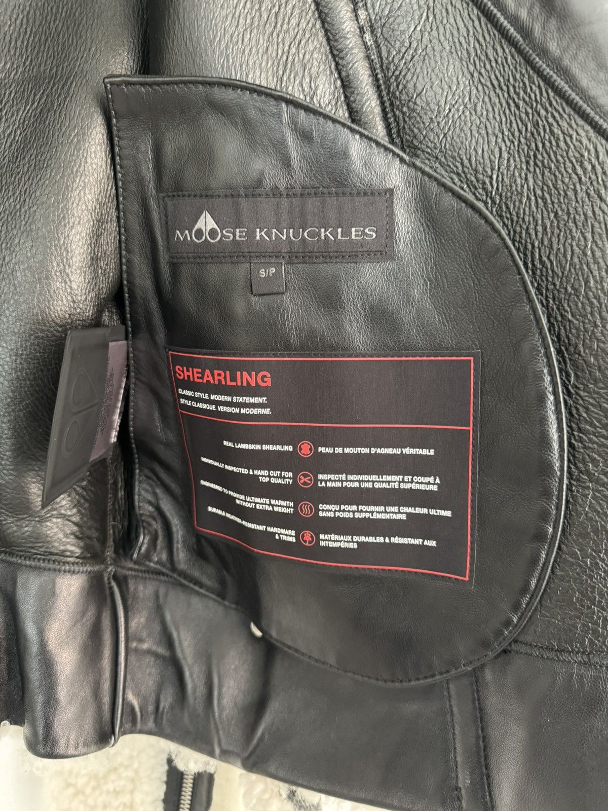 Moose Knuckles Moose Knuckles Lambskin Sherling rider jacket Size S / US 4 / IT 40 - 4 Thumbnail