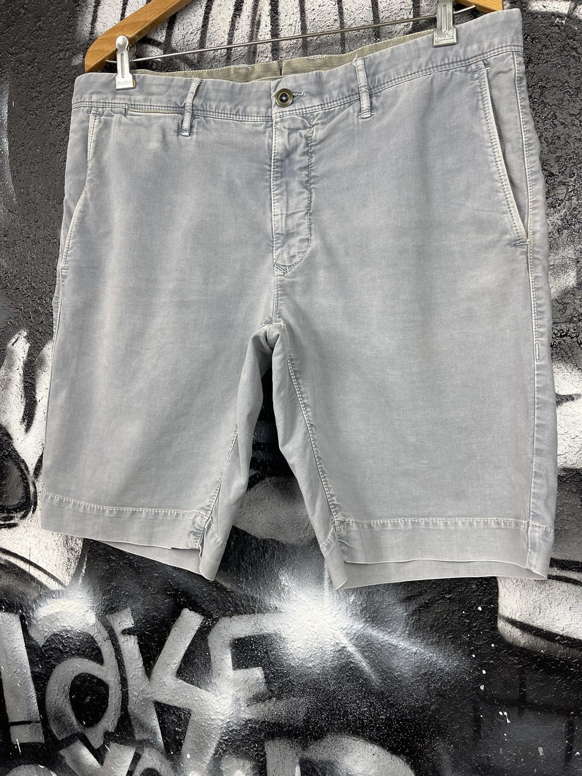 Incotex Incotex Slacks Washed Cotton Chino Shorts Men’s Size 36 Size US 36 / EU 52 - 6 Thumbnail