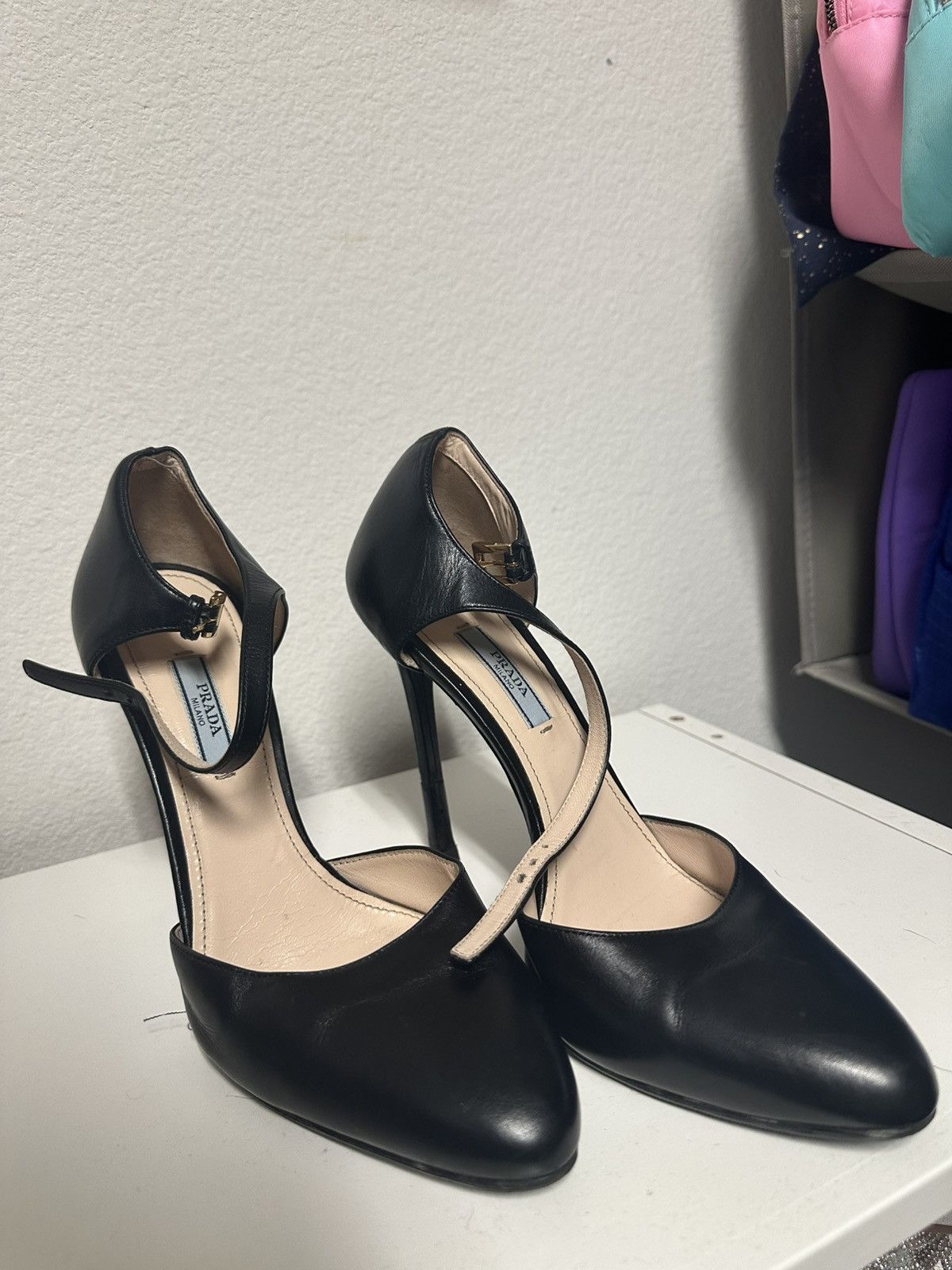 Prada Prada Vintage Heels Size US 8 / IT 38 - 1 Thumbnail