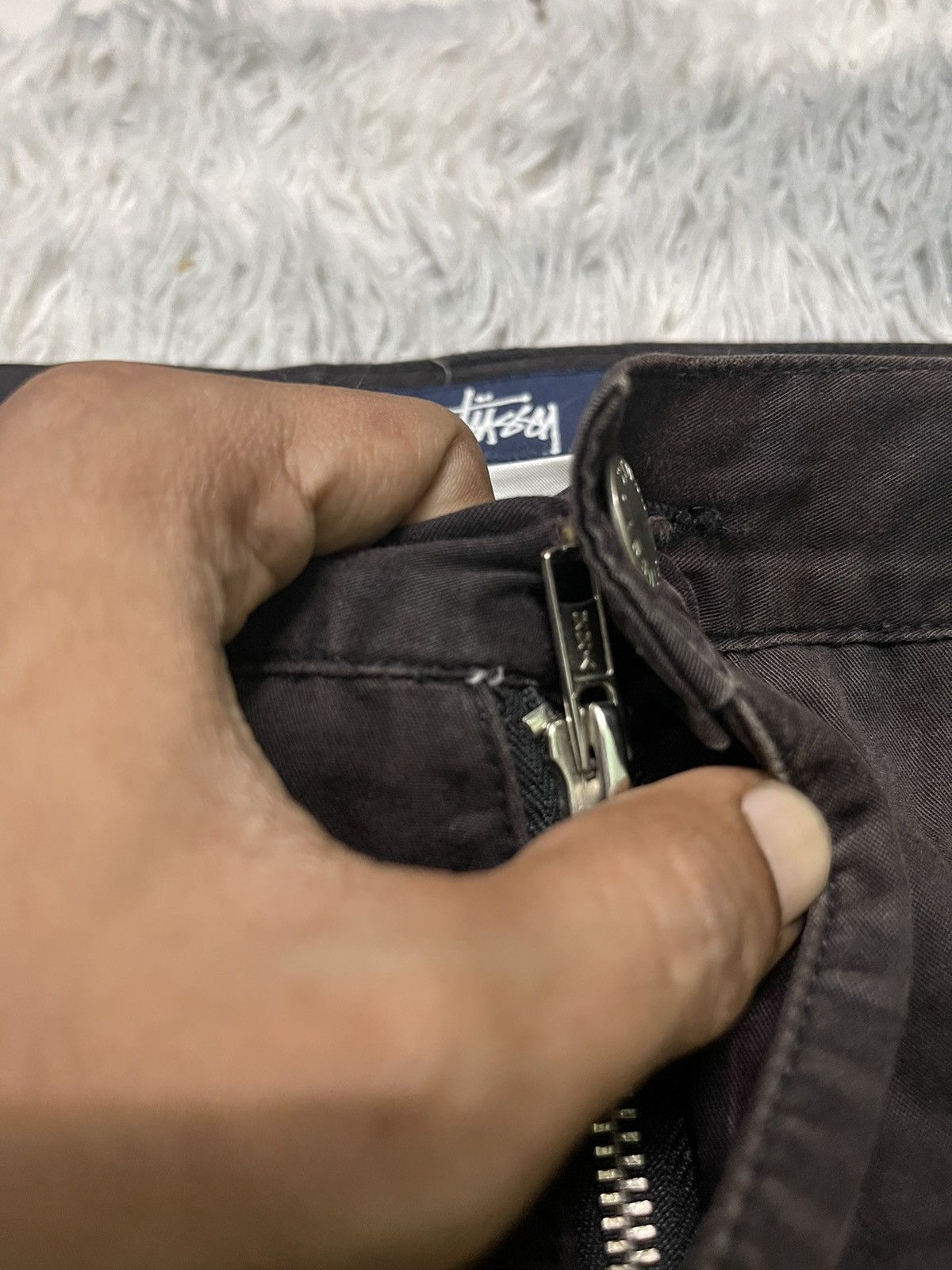 Stussy 90s STUSSY DOUBLE KNEE BAGGY PANT SUN FADED STYLE Size US 33 - 8 Thumbnail