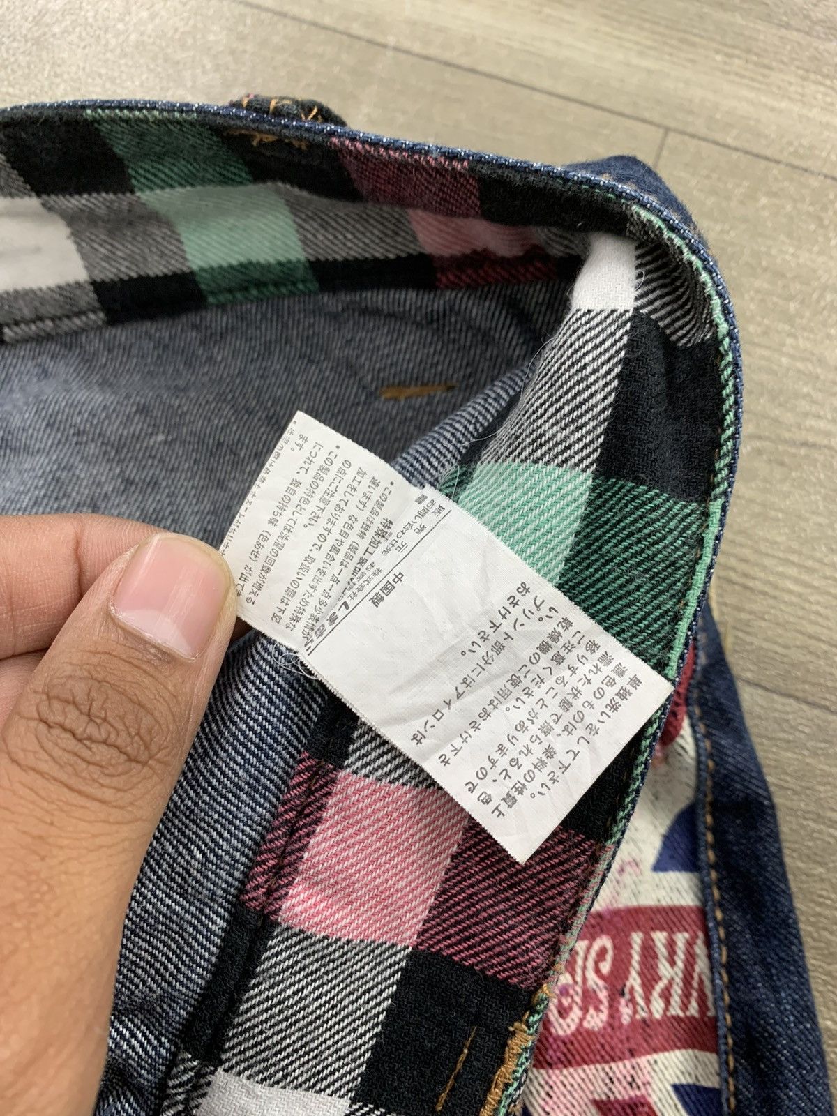 Hysteric Glamour 2000s Sorridere Double Waist Punk Plaid Lgb Style Jeans Size US 29 - 9 Thumbnail
