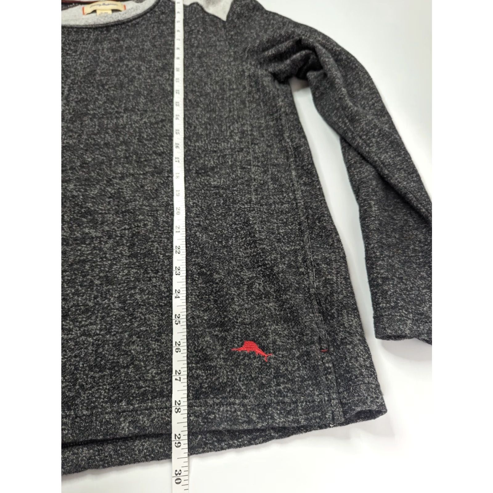 Tommy Bahama Tommy Bahama Sweatshirt Grey Lounge Pullover Fleece Shirt XL Men Knit Cotton Blend Solid Long Sleeve Casual Comfort Sleepwear Size US XL / EU 56 / 4 - 4 Thumbnail