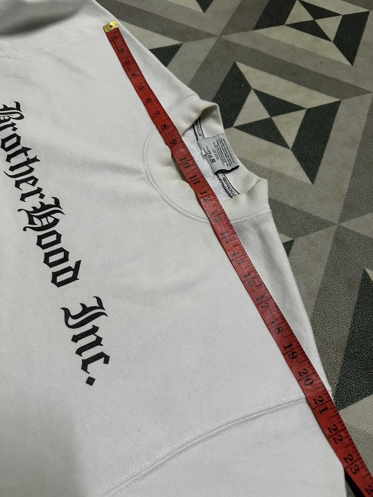Japanese Brand Brotherhood gangster nation by proclub pullover sweatshirt Size US L / EU 52-54 / 3 - 9 Thumbnail