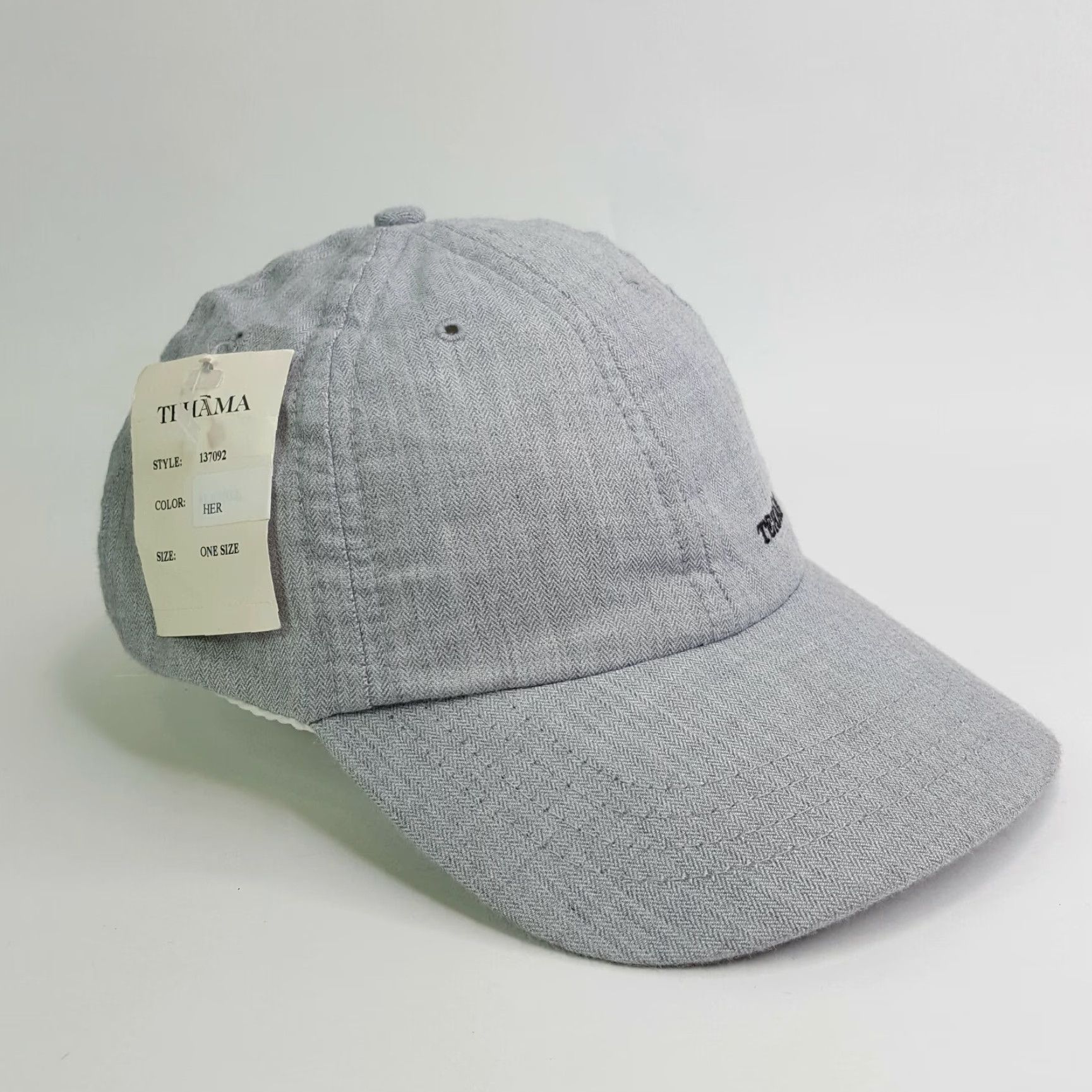 Vintage Tehama Golf Snapback Adjustable Hat Gray Baseball Cap Retro Athletic Summer PGA Mens Adjustable Hat Size ONE SIZE - 2 Thumbnail