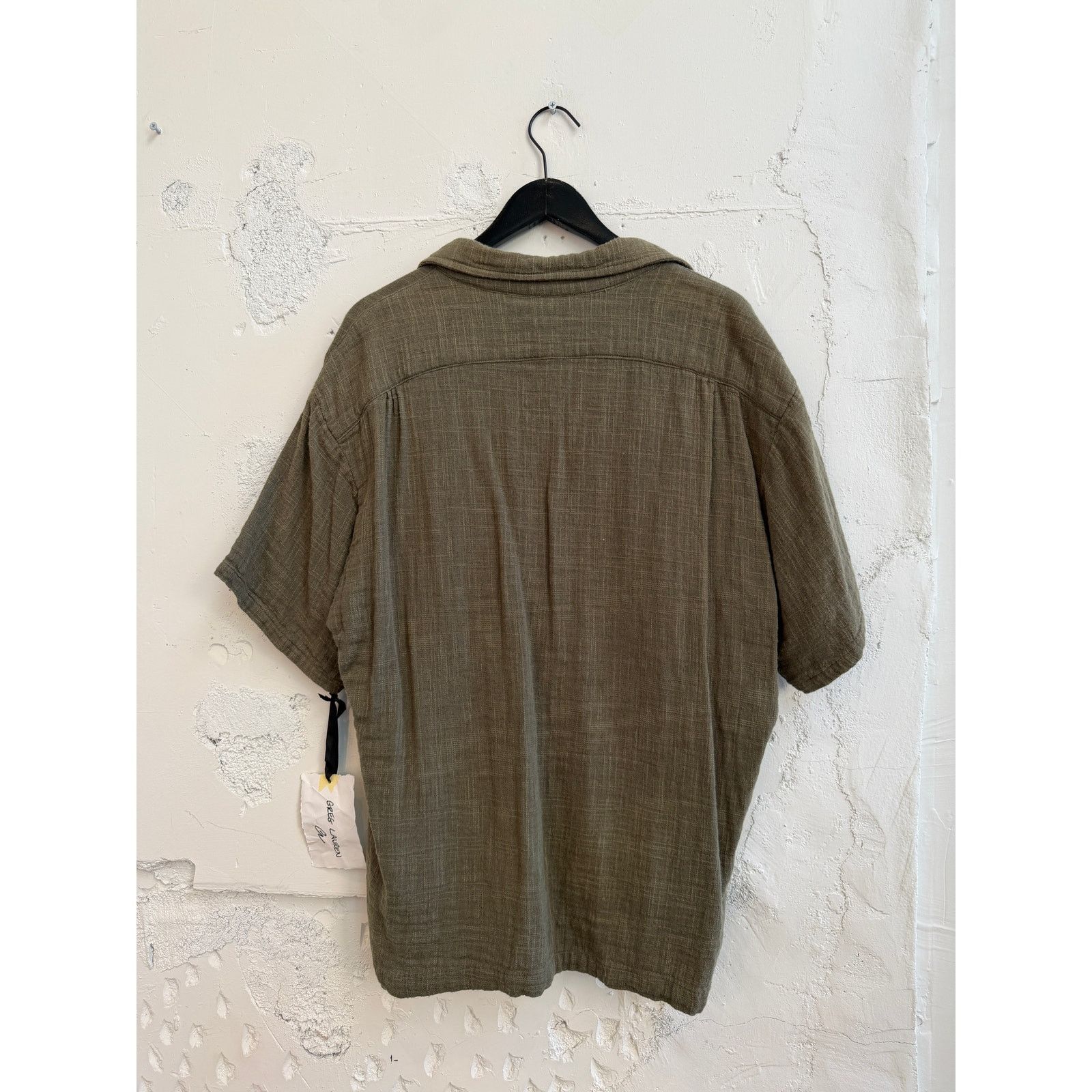 Greg Lauren Greg Lauren SAMPLE Army Linen Button Up Shirt Size US L / EU 52-54 / 3 - 2 Thumbnail