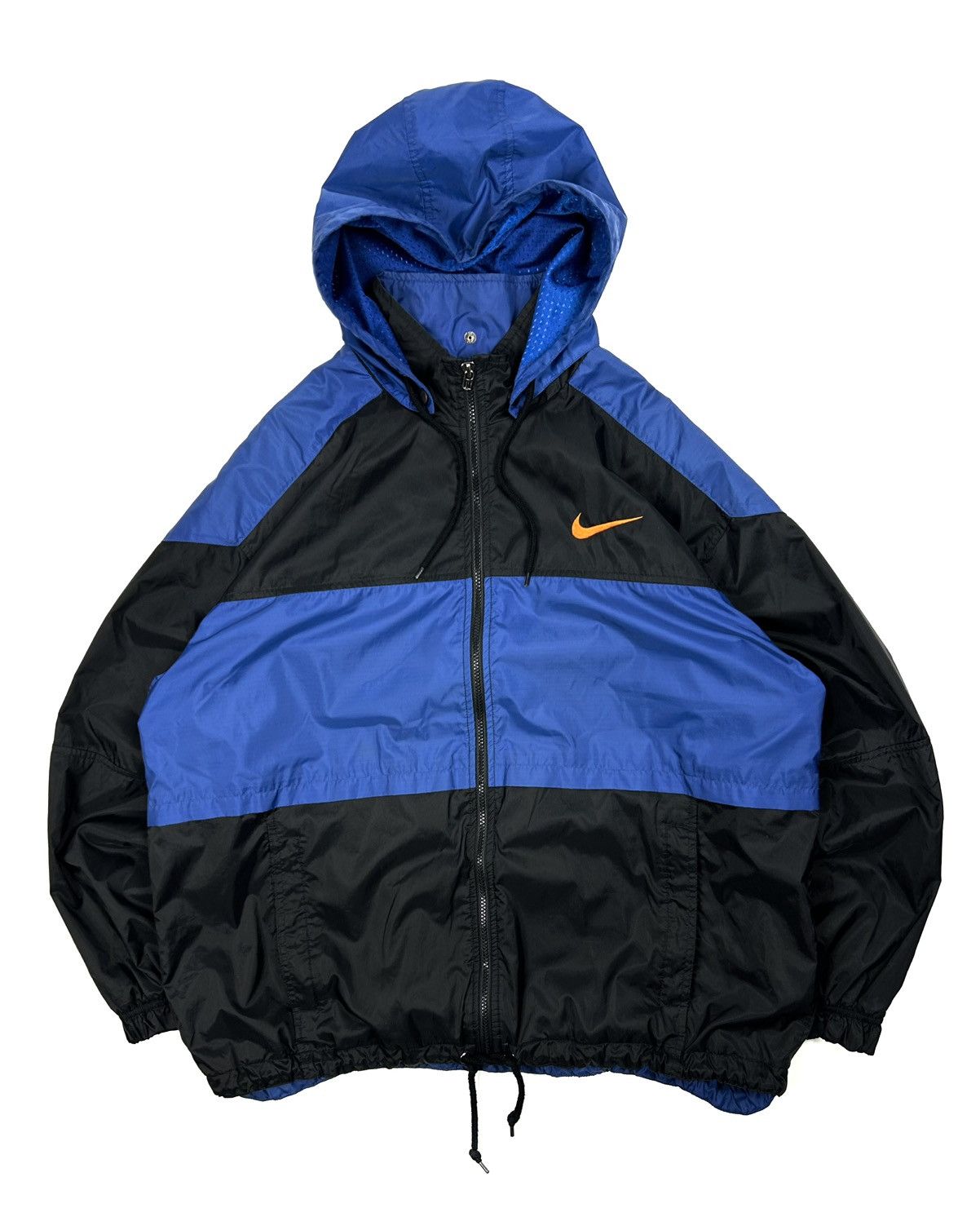 Nike 90s Nike Nylon Waterproof Light Jacket Big Logo Vintage L Size US L / EU 52-54 / 3 - 1 Thumbnail