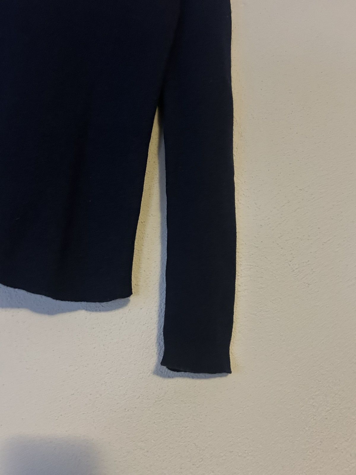 Prada Prada Milano Navy Wool Half-Zip Sweater Size XL / US 12-14 / IT 48-50 - 5 Thumbnail