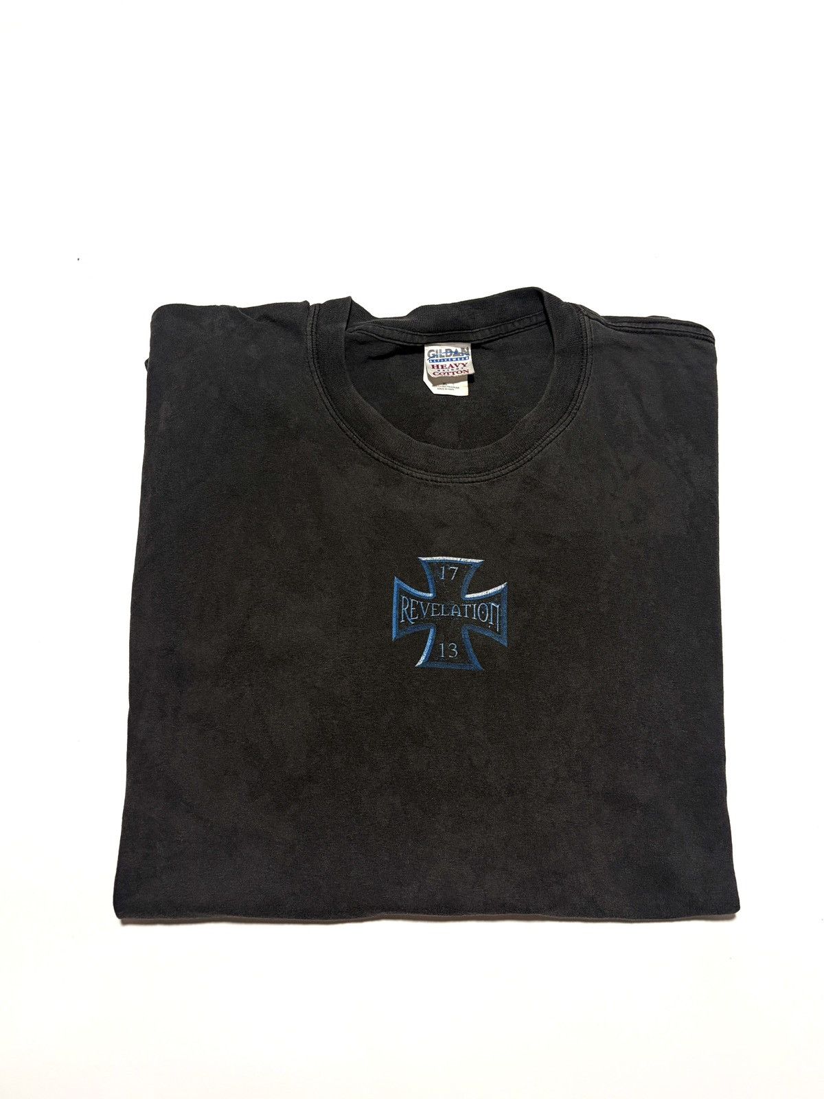 Vintage Vintage Jesus Tee Revelation 17:13 with westchoppers cross Size US XL / EU 56 / 4 - 6 Thumbnail