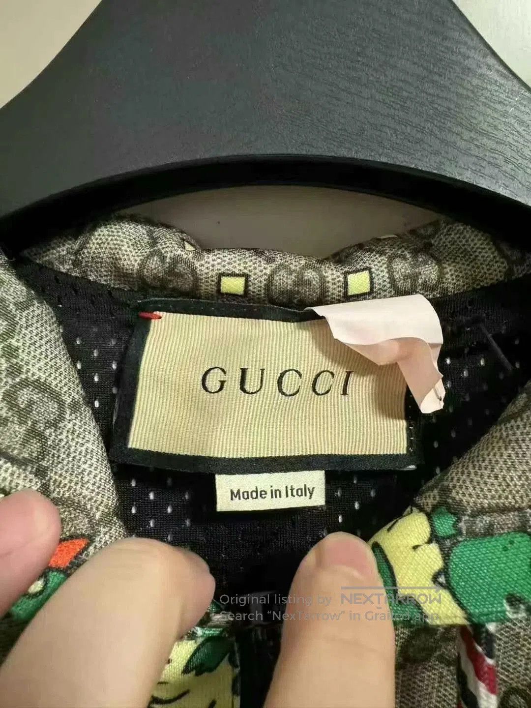 Gucci gucci cartoon logo cropped jacket. Size S / US 4 / IT 40 - 3 Thumbnail