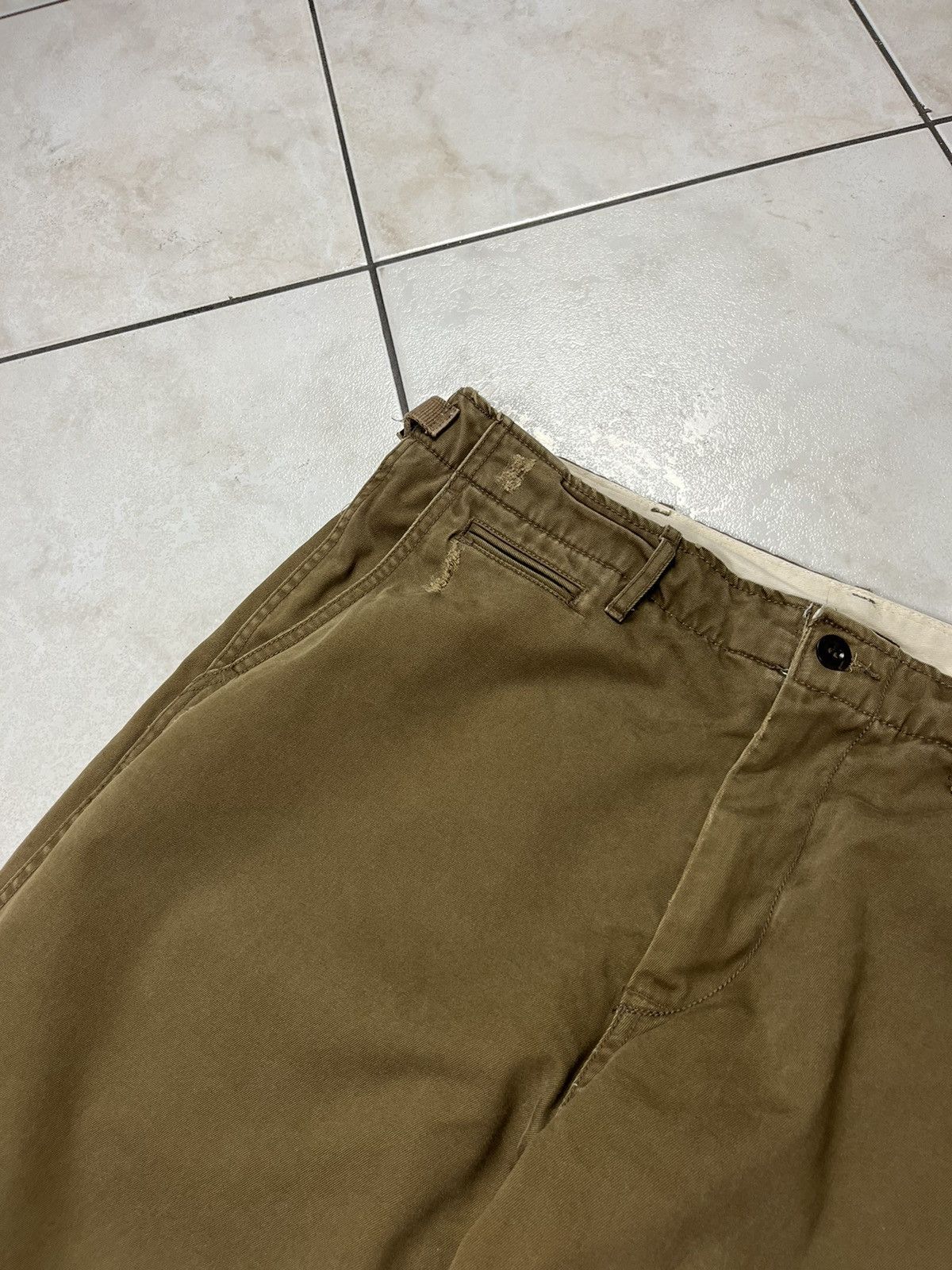 Polo Ralph Lauren × Vintage Vintage Polo Ralph Lauren classic distressed pants trousers Size US 34 / EU 50 - 7 Thumbnail