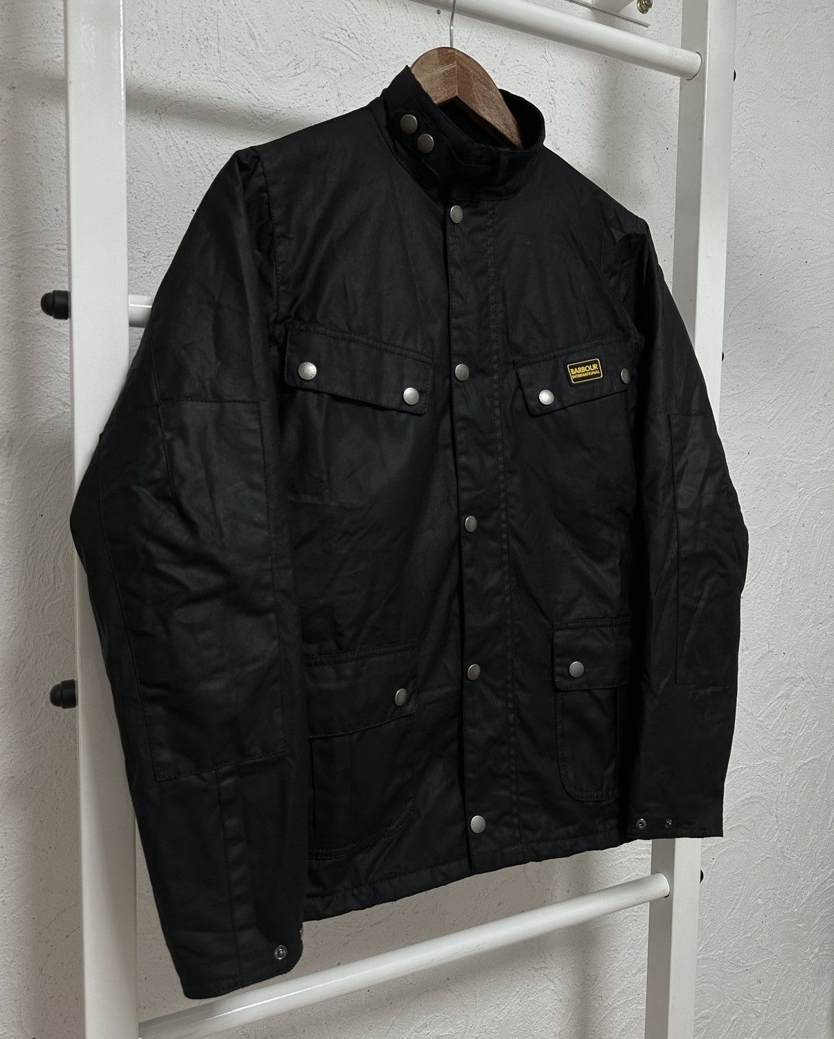 Barbour Barbour Intl Boys Duke Wax Jacket Size XXLARGE Size US S / EU 44-46 / 1 - 3 Thumbnail